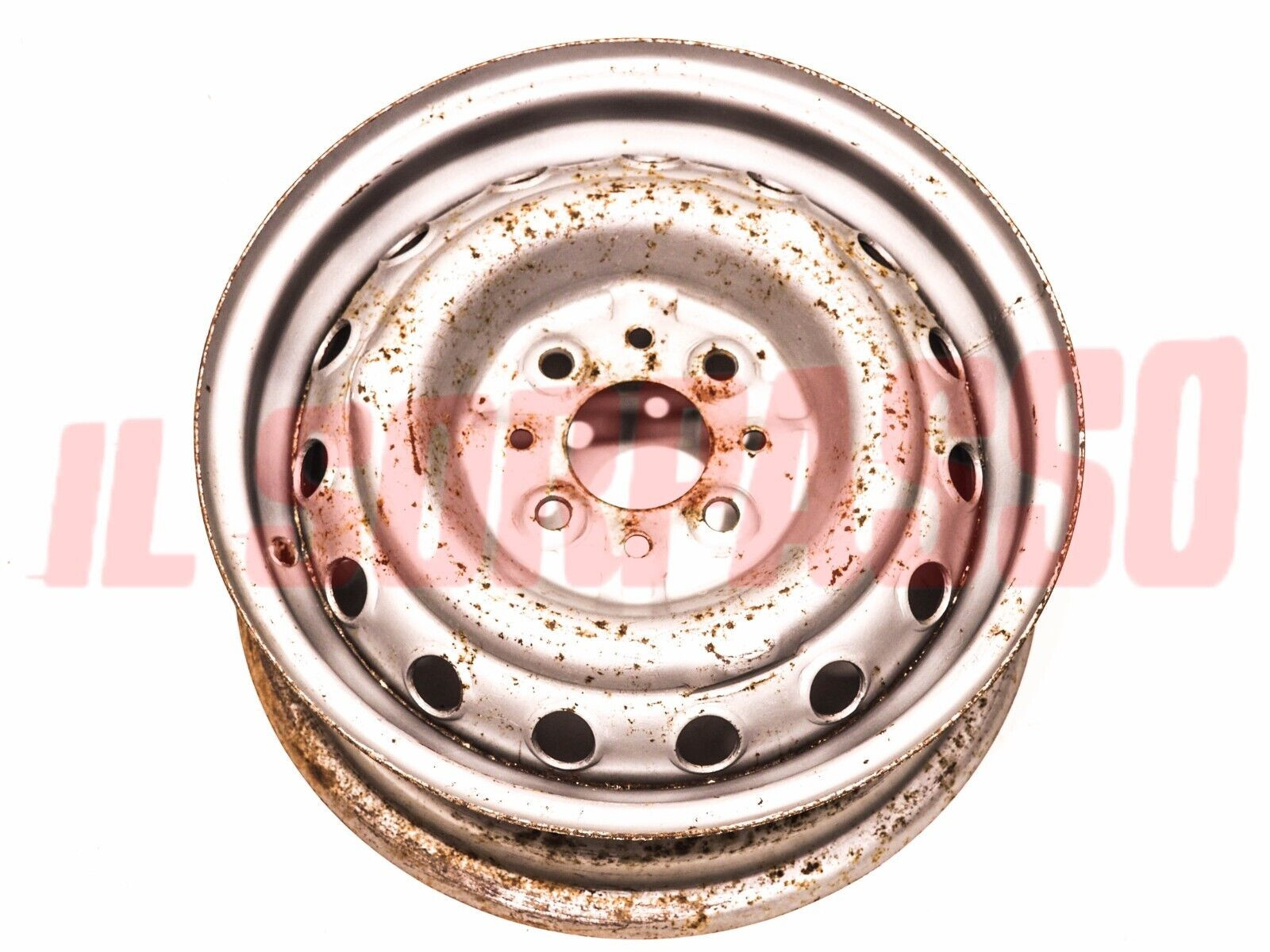 CERCHIO RUOTA FIAT 850 SPECIAL COUPE SPIDER 4.5X13 ORIGINALE