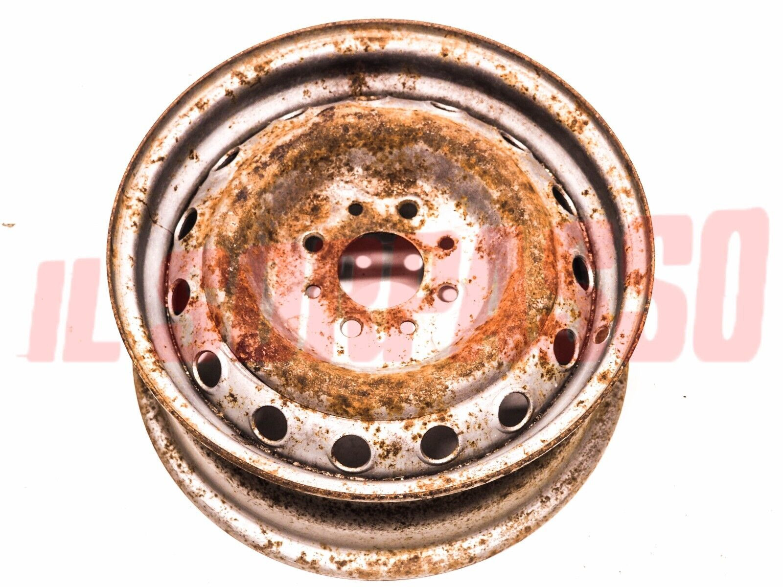 CERCHIO RUOTA FIAT 124 SPECIAL COUPE SPIDER 132  5 X 13 ORIGINALE