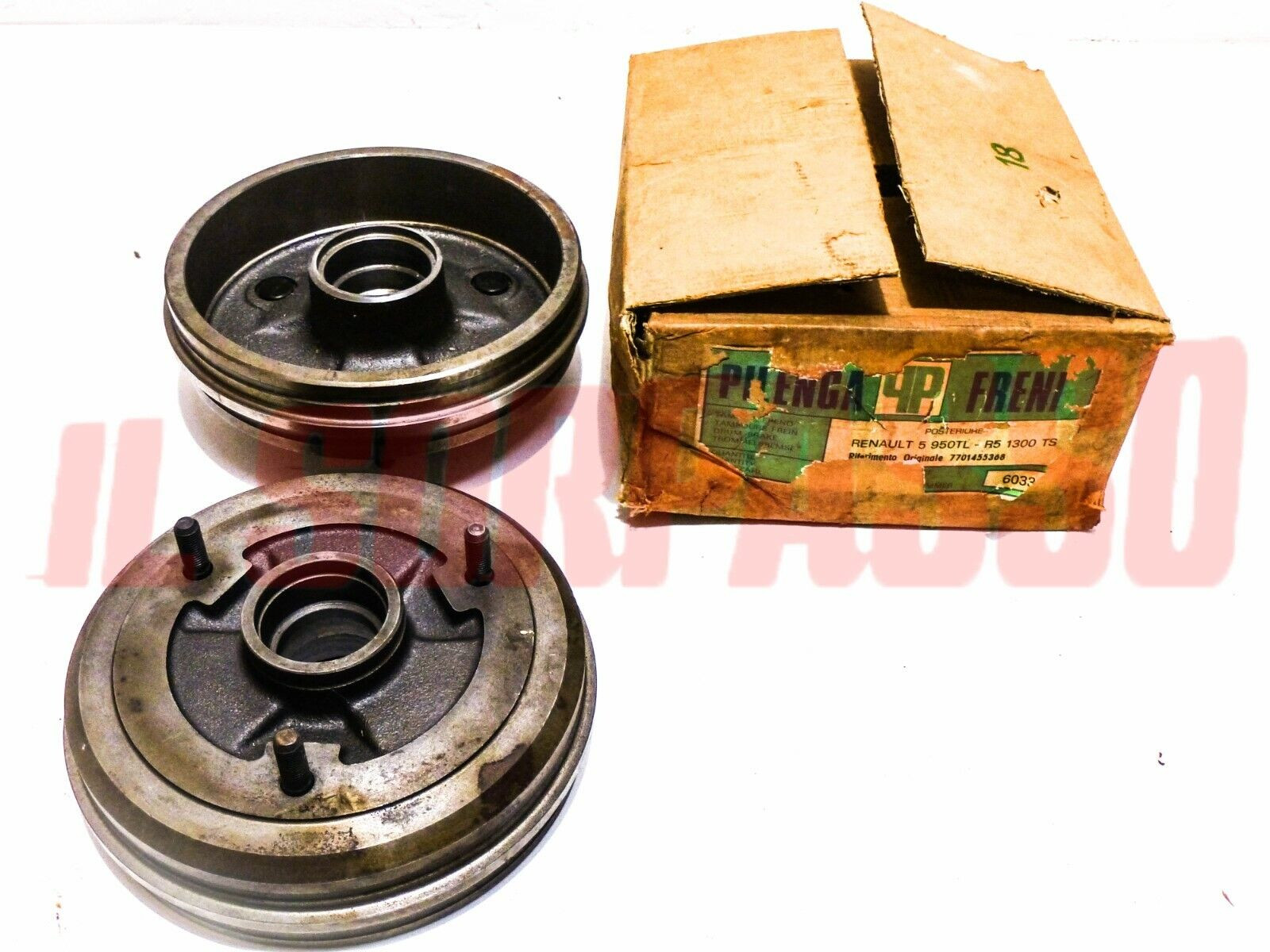 DISCHI FRENO POSTERIORI RENAULT 5 950 TL - 1300 TS ORIGINALI