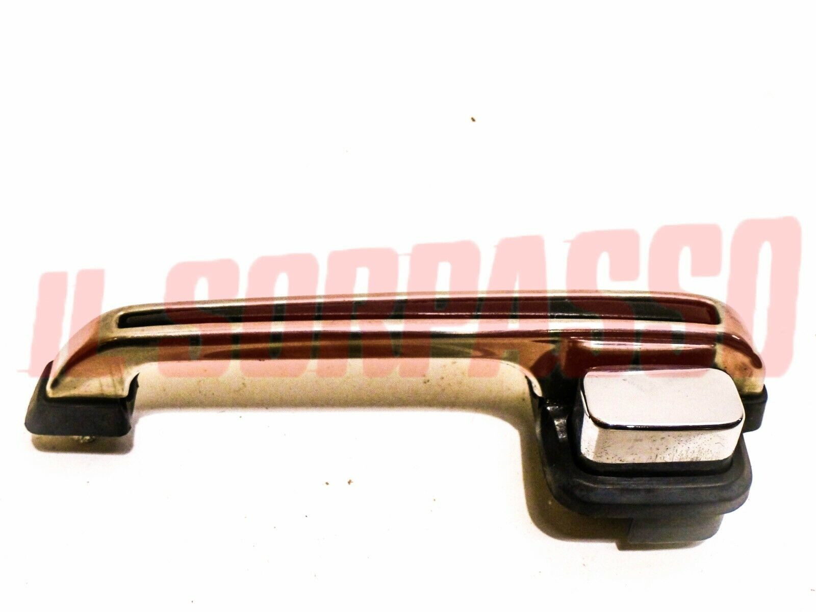 MANIGLIA POSTERIORE SINISTRA CROMATA ALFA ROMEO ALFA SUD 4 PORTE ORIGINALE