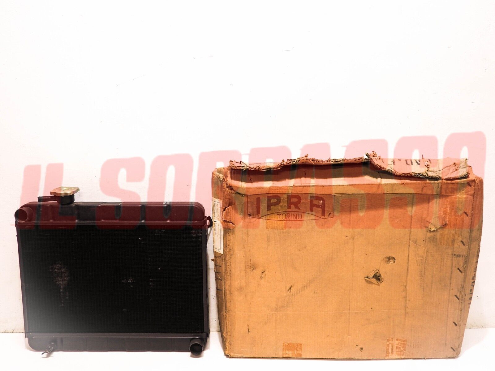 RADIATORE ACQUA MOTORE FIAT 124 BERLINA - FAMILIARE ORIGINALE IPRA