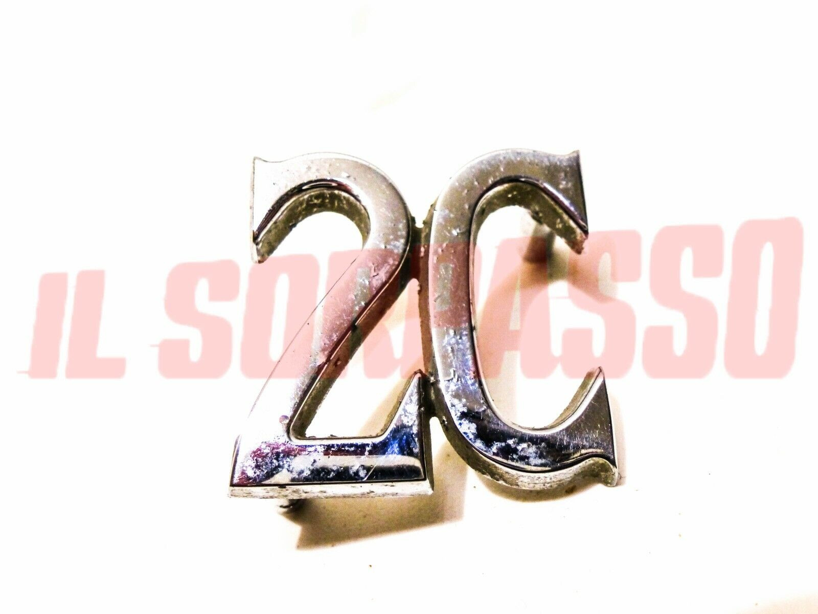 SCRITTA SIGLA LANCIA FULVIA BERLINA 2C ORIGINALE