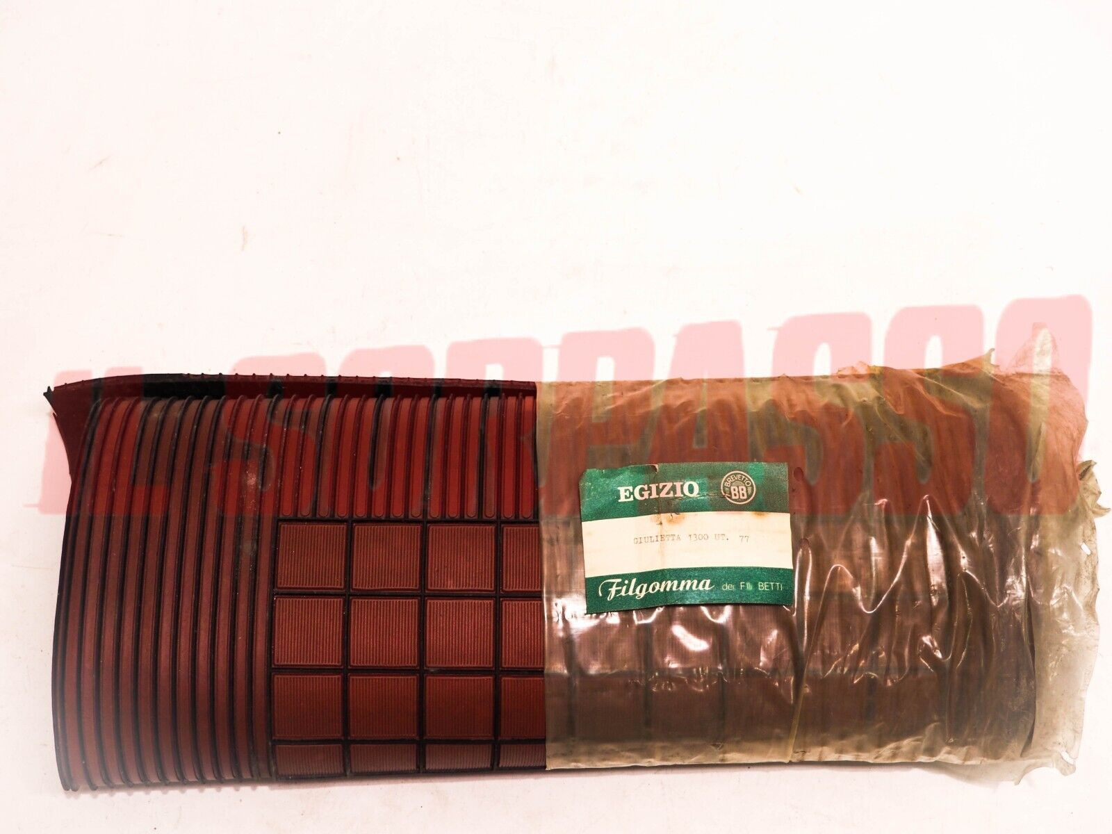 TAPPETI ROSSI E NERI ALFA ROMEO GIULIETTA 77' ORIGINALI ACCESSORI