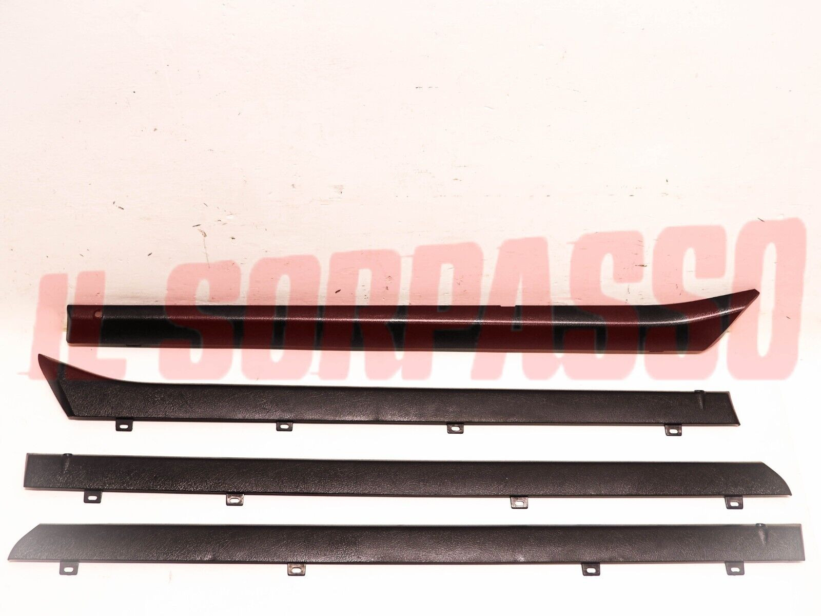 EBANISTERIE PROFILI PANNELLI PORTA  ANTERIORI POSTERIORI FIAT 131 4 PORTE 1 S