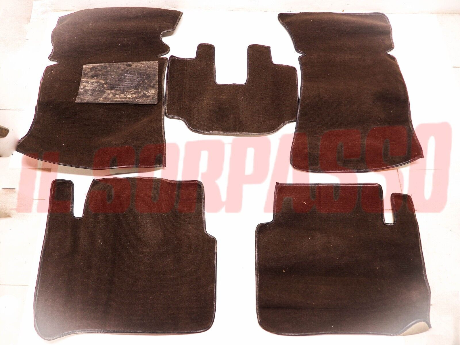 SOPRA TAPPETI MOQUETTE MARRONI ALFA ROMEO GIULIA BERLINA ORIGINALI