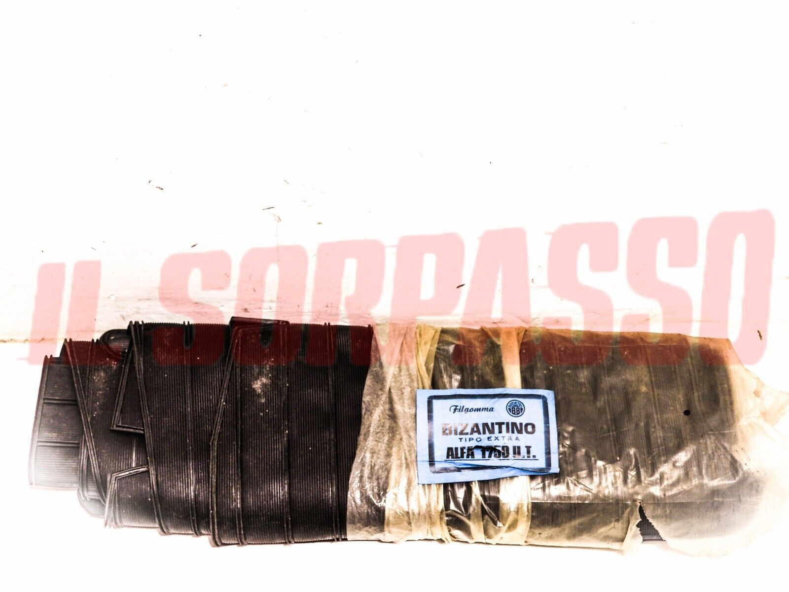 TAPPETI NERI ALFA ROMEO GT VELOCE  1750 - 2000 ORIGINALI FILGOMMA