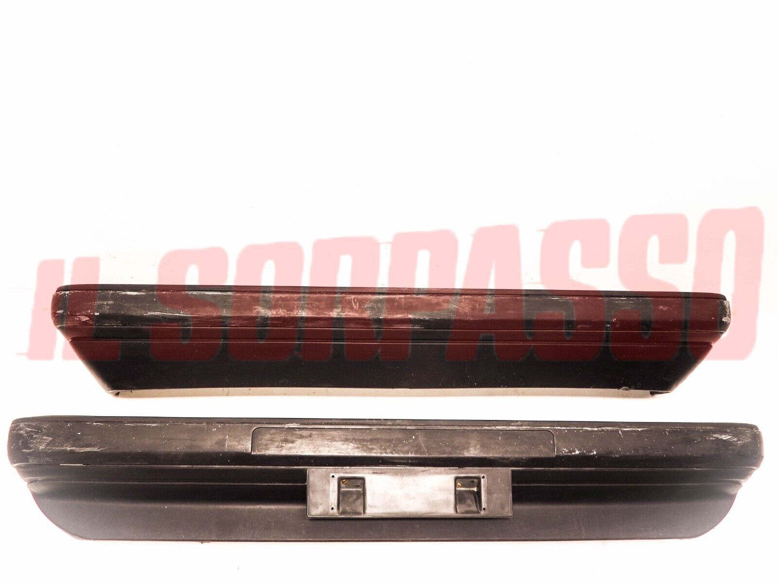 PARAURTI ANTERIORE + POSTERIORE + STAFFE ALFA ROMEO ALFA SUD 3 SERIE ORIGINALI