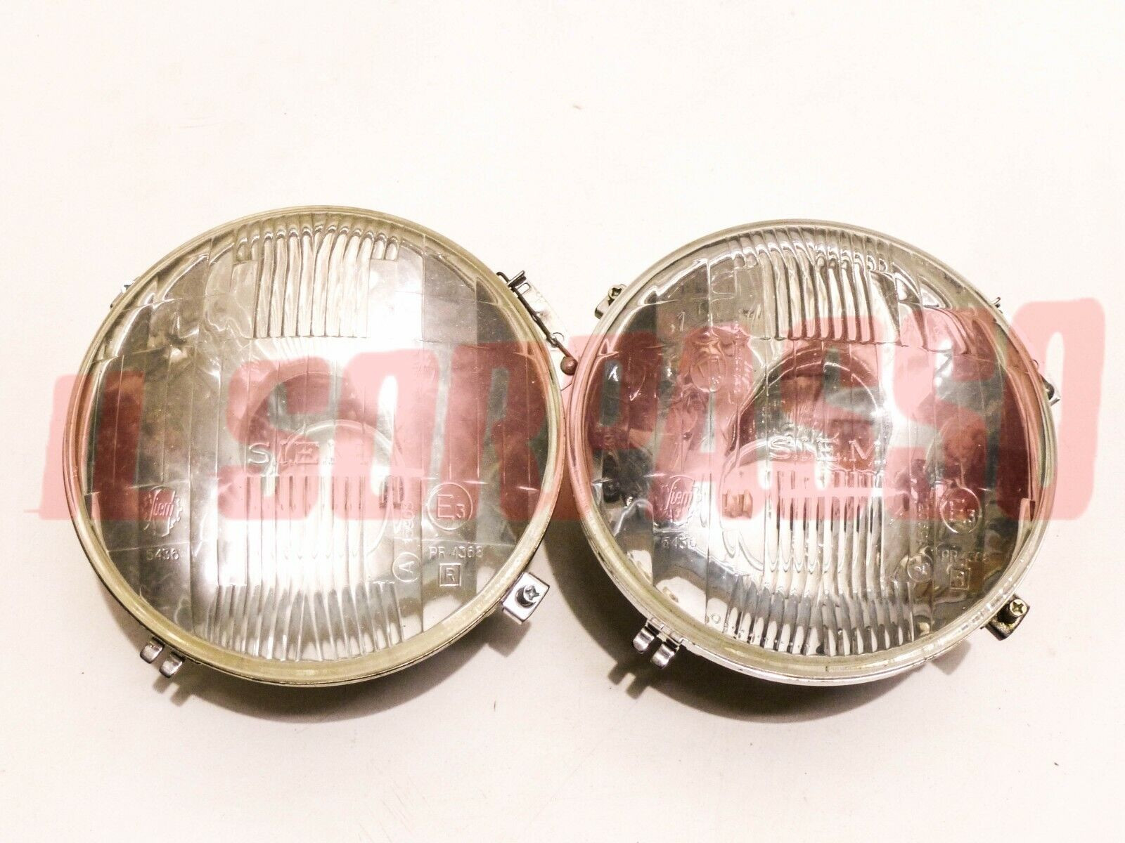 GRUPPI OTTICI FANALI FARI INTERNI FIAT 850 FAMILIARE 1300 1500 BERLINA SIEM