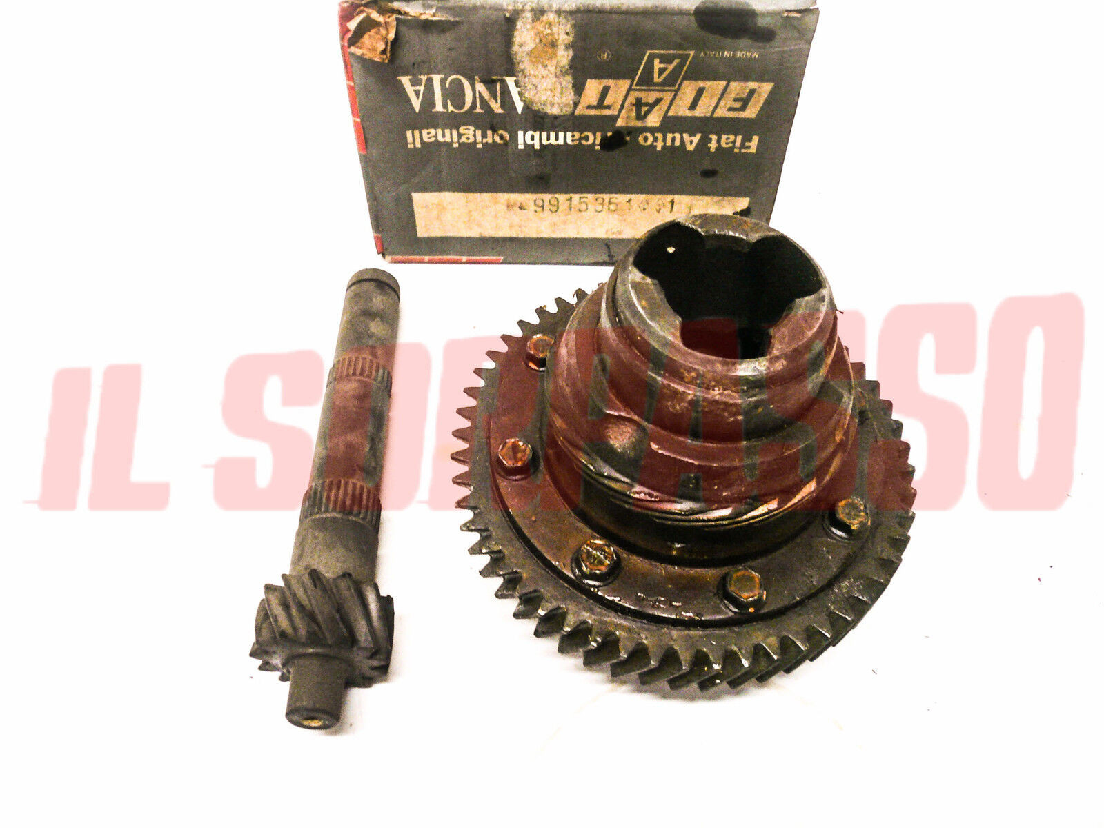 GRUPPO DIFFERENZIALE COMPLETO COPPIA CONICA FIAT 128 RALLY COUPE - X19 13/53