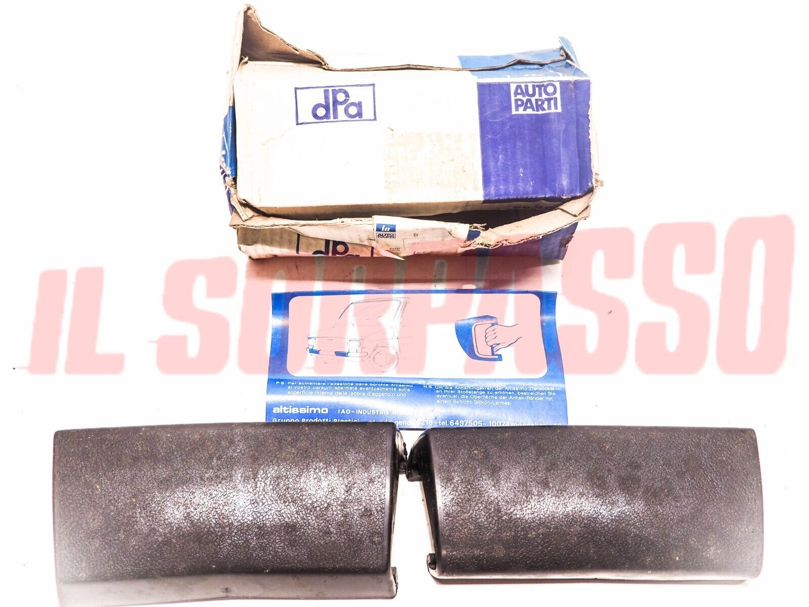 BORCHIE SALVA PARAURTI FIAT 126 1 SERIE ACCESSORIO ORIGINALE ALTISSIMO
