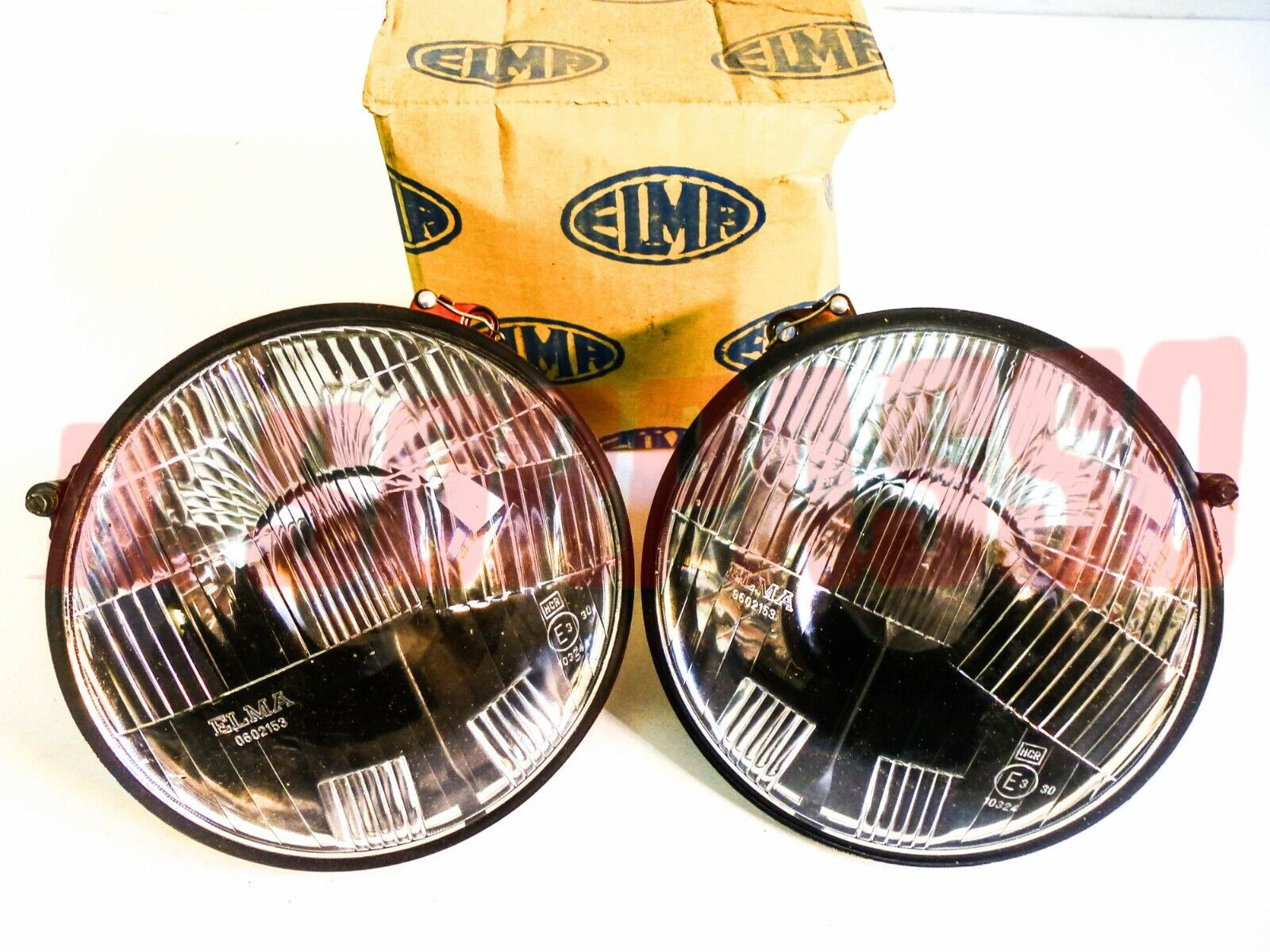 GRUPPI OTTICI FANALI FARI ALFA ROMEO ALFETTA BERLINA 1.6 1 SERIE ORIGINALI ELMA