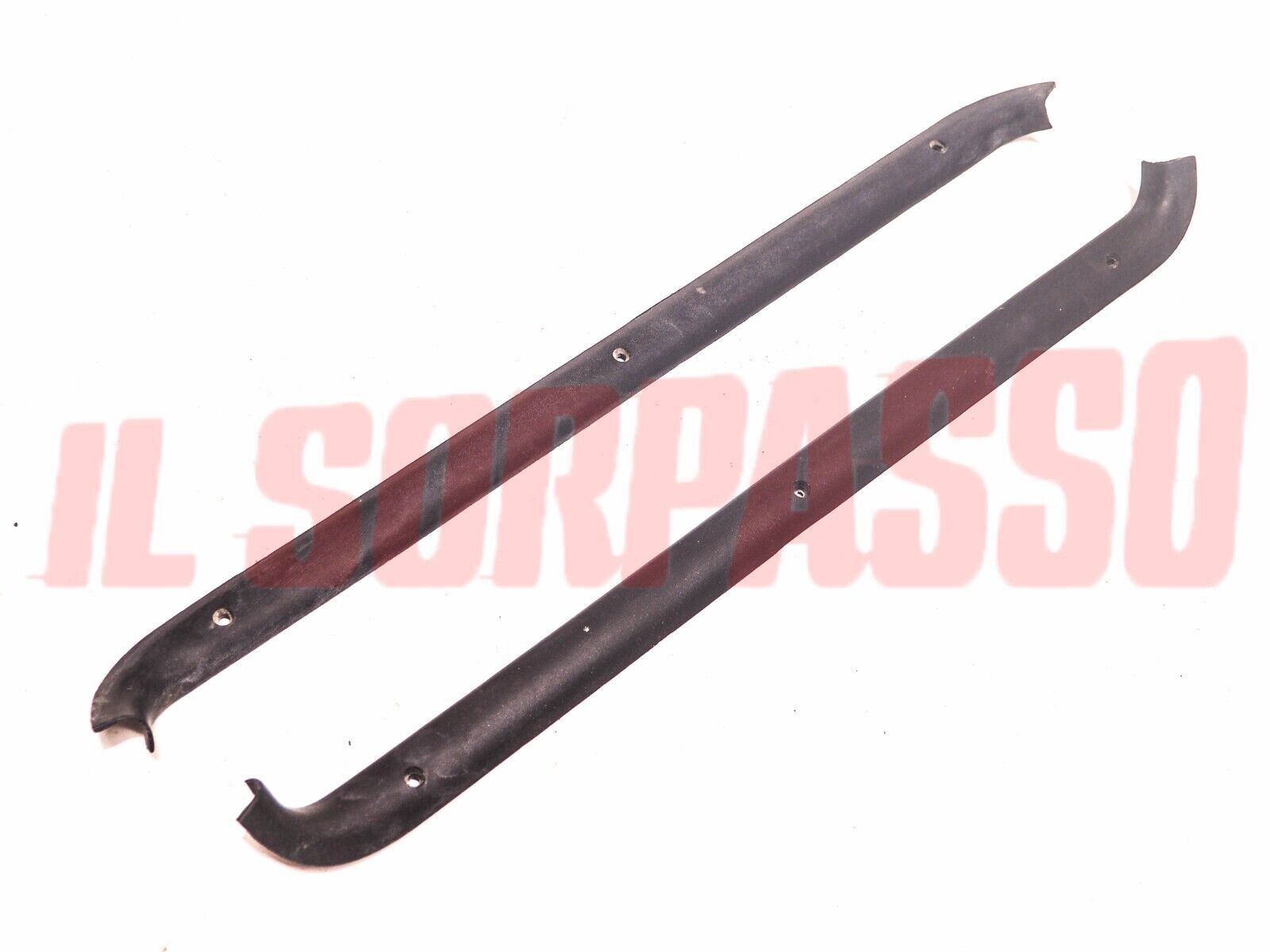 RIVESTIMENTO MONTANTI VETRO LUNOTTO POSTERIORE FIAT 128 BERLINA RALLY ORIGINALI