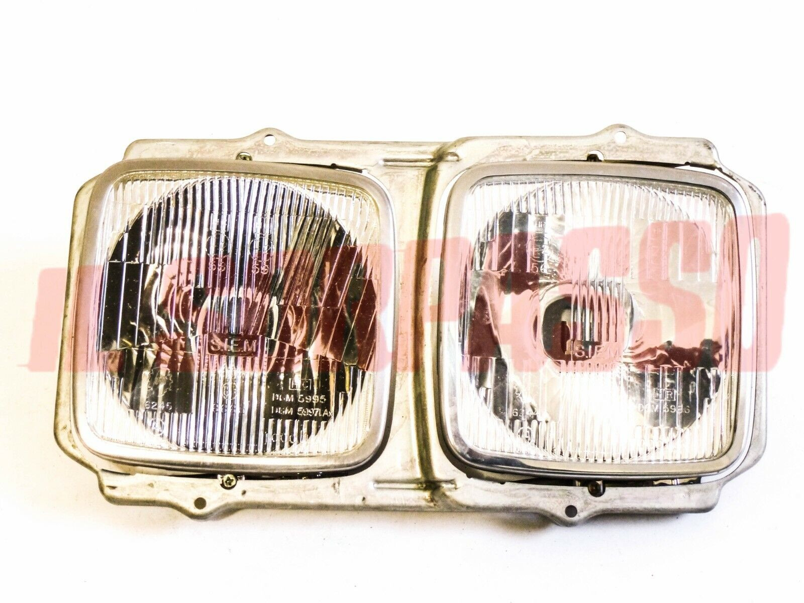 GRUPPI OTTICI FANALI + SEDE FARI DESTRI JODIO FIAT 125 SPECIAL DAL 11.70 SIEM