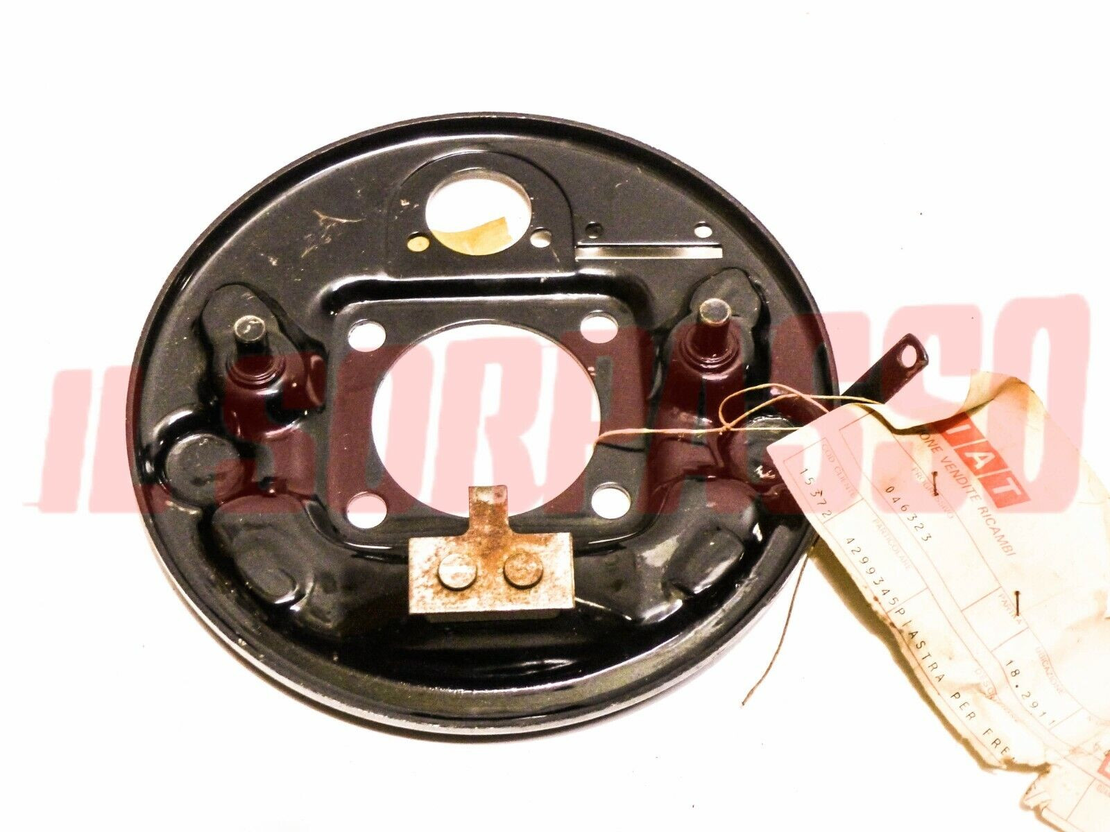 PIATTO FRENO PORTA GANASCE POSTERIORE DESTRO FIAT 500 D F L R 126   4299345