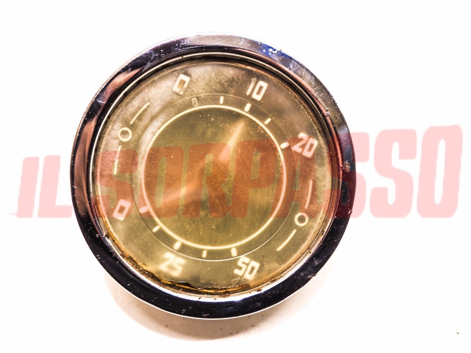 STRUMENTO INDICATORE OLIO BENZINA CRUSCOTTO FIAT TOPOLINO B C BELVEDERE ORIGINAL