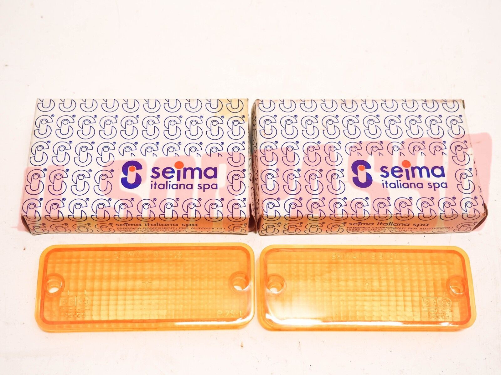 PLASTICHE FANALINI ANTERIORI DESTRO SINISTRO ALFA ROMEO ALFA SUD SPRINT SEIMA