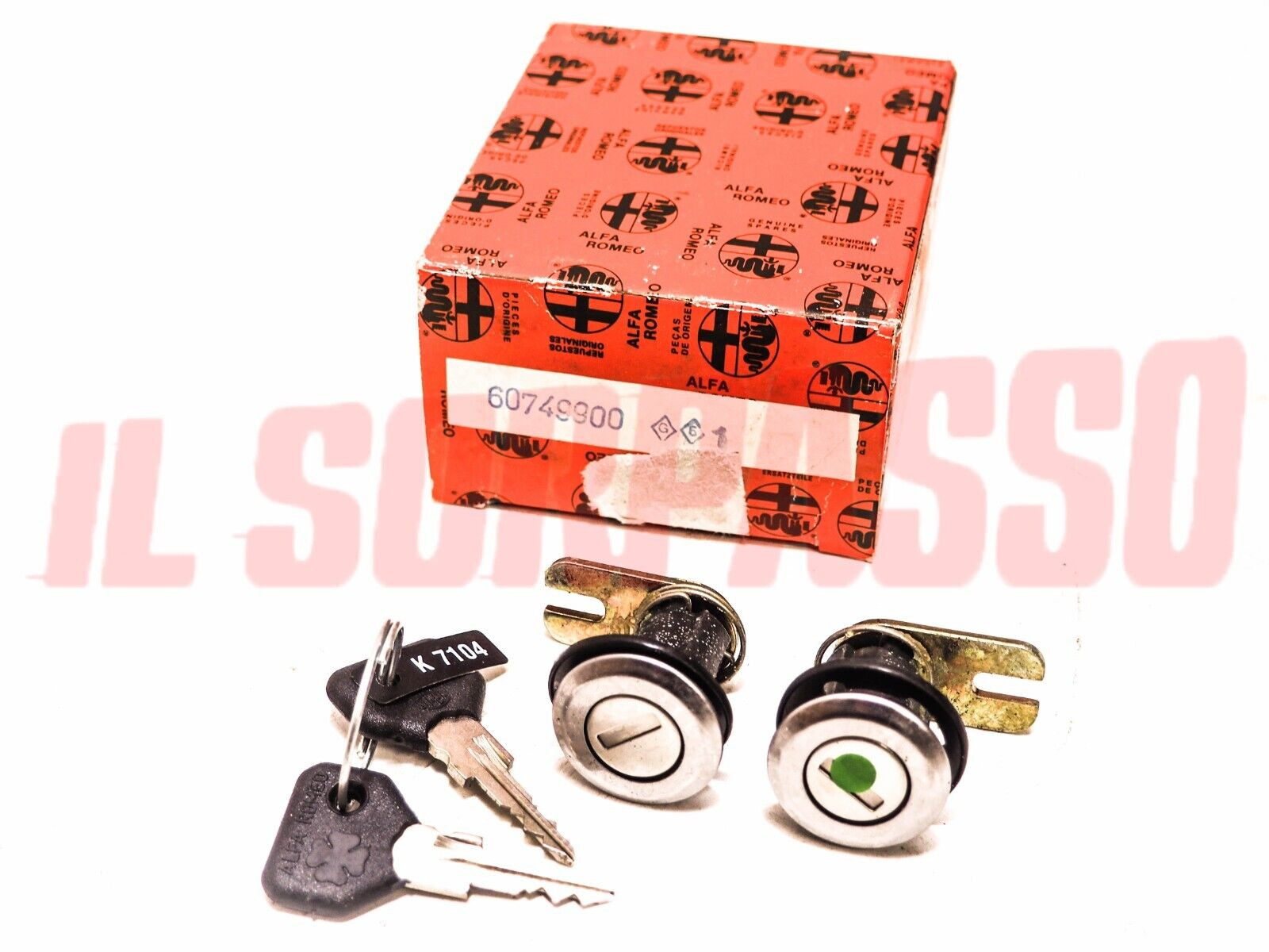 BLOCCHETTI CILINDRETTI PORTA DESTRA SINISTRA A.R ALFA SUD SPRINT 60749900