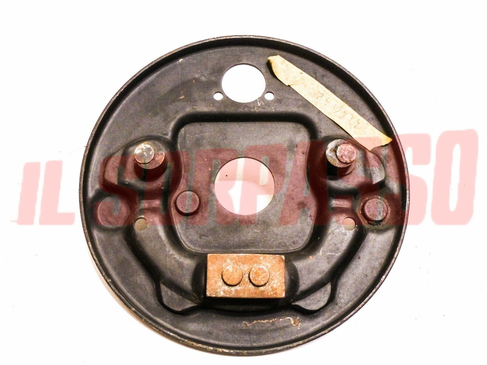 PIATTI FRENO PORTA GANASCE ANTERIORE SINISTRO FIAT 850 SPECIAL COUPE SPIDER 1 S