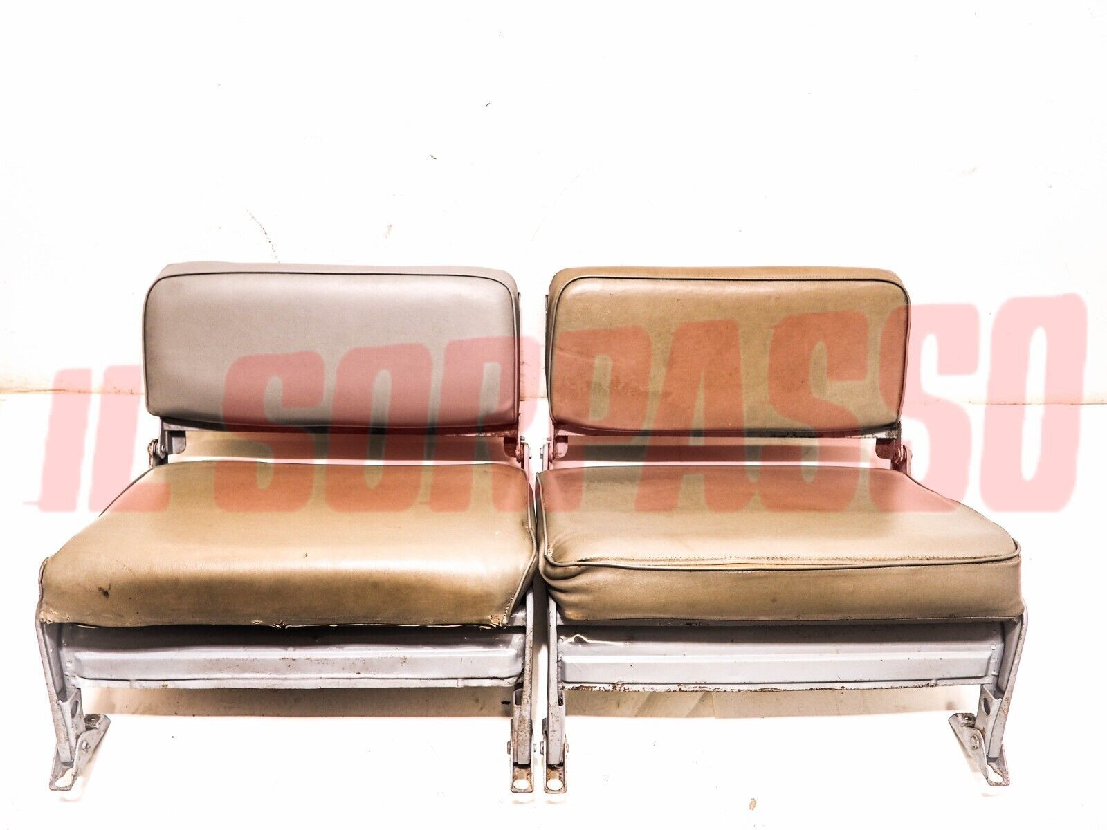 SEDILI CENTRALI RIBALTABILI FIAT 600 T 850 T 900 T PULMINO PROMISCUO ORIGINALI