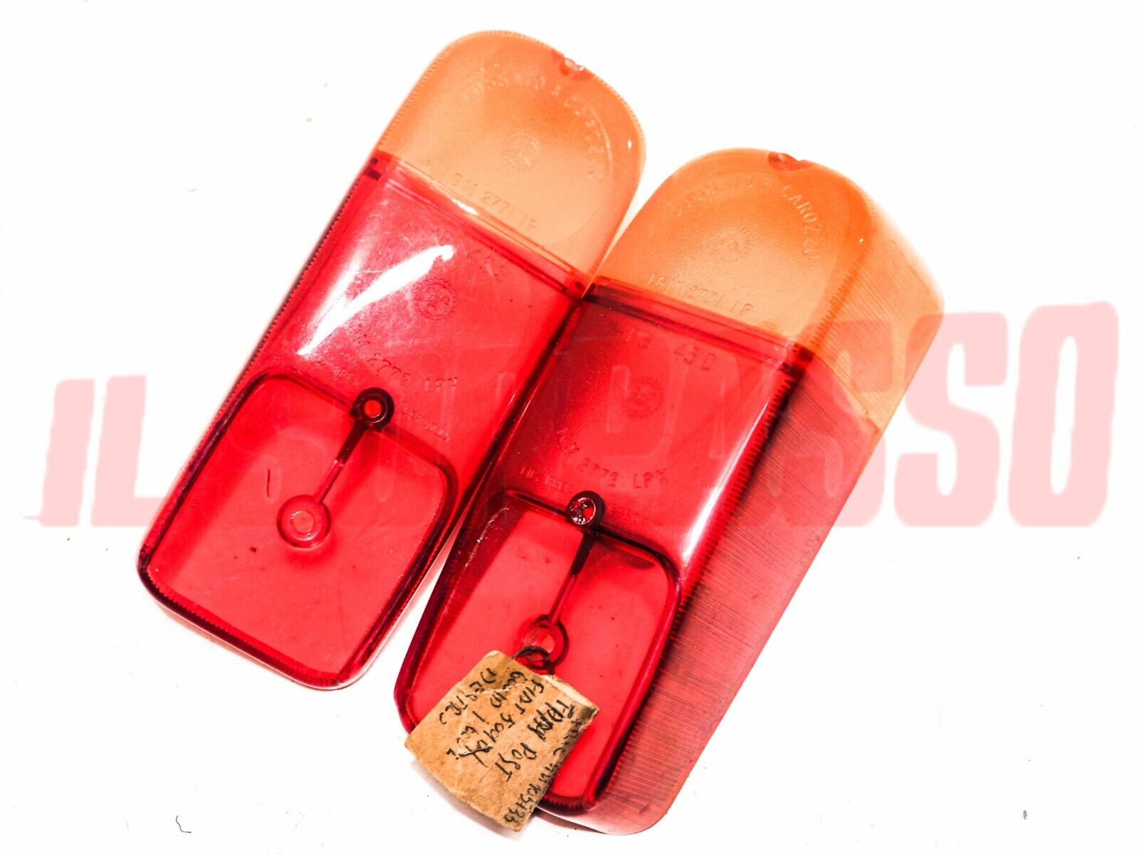 PLASTICHE FANALI FARI POSTERIORI FIAT 500 D - 600 D MULTIPLA COSSATO A CAROZZO