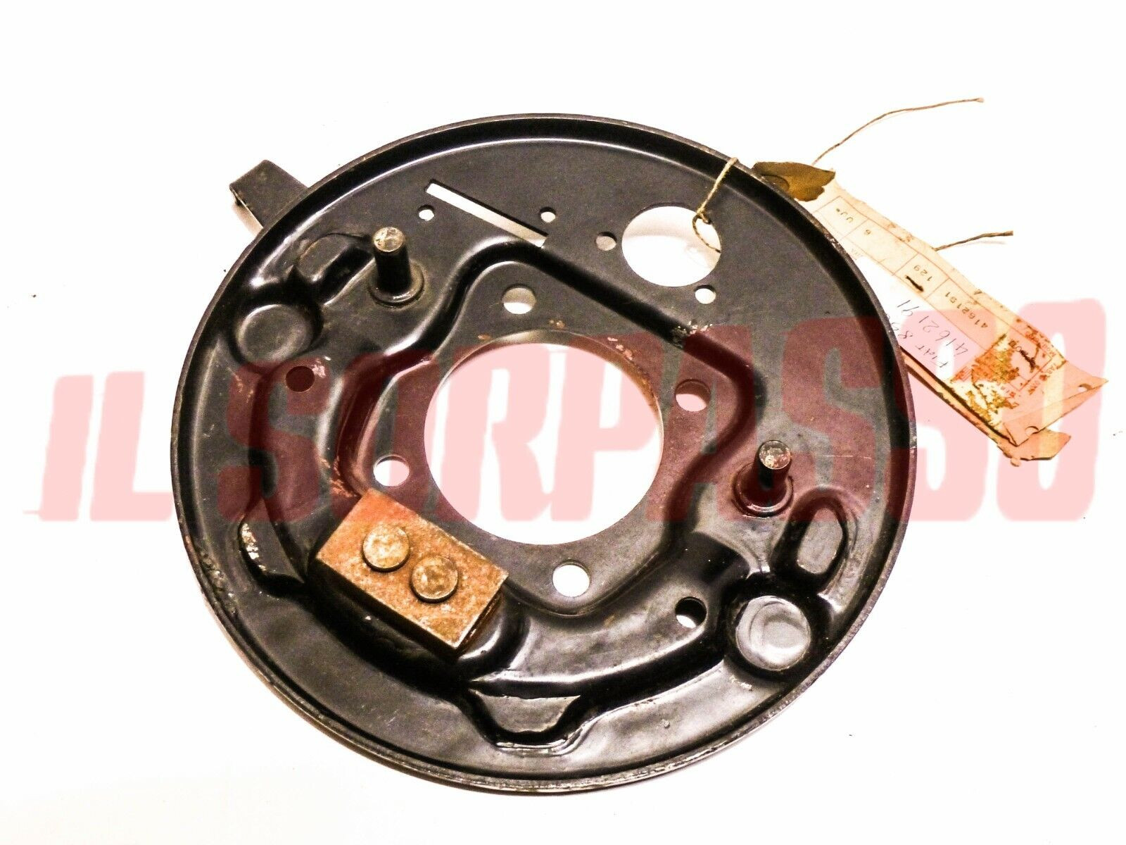 PIATTO FRENO GANASCE POSTERIORE SINISTRO FIAT 850 SPECIAL COUPE SPIDER 4162191