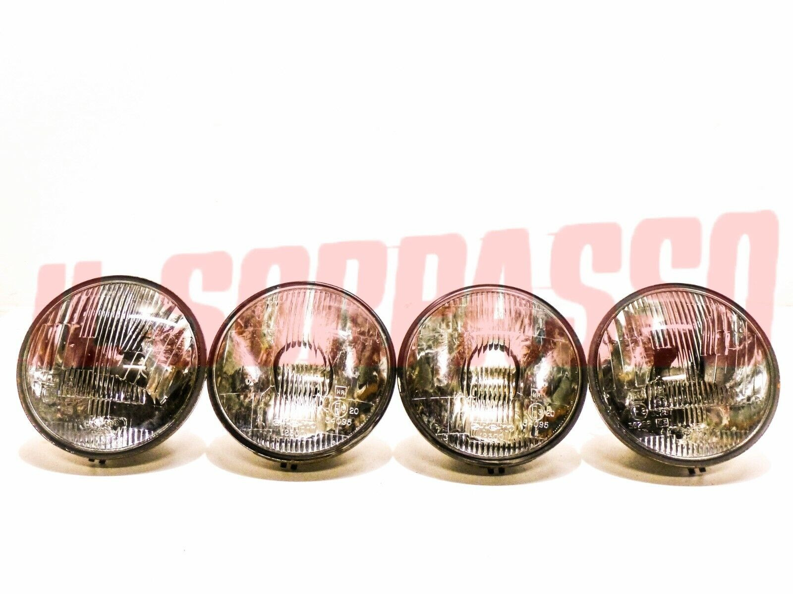 GRUPPI OTTICI FANALI FARI DESTRO SINISTRO SIEM ALFA ROMEO ALFA SUD TI ORIGINALI