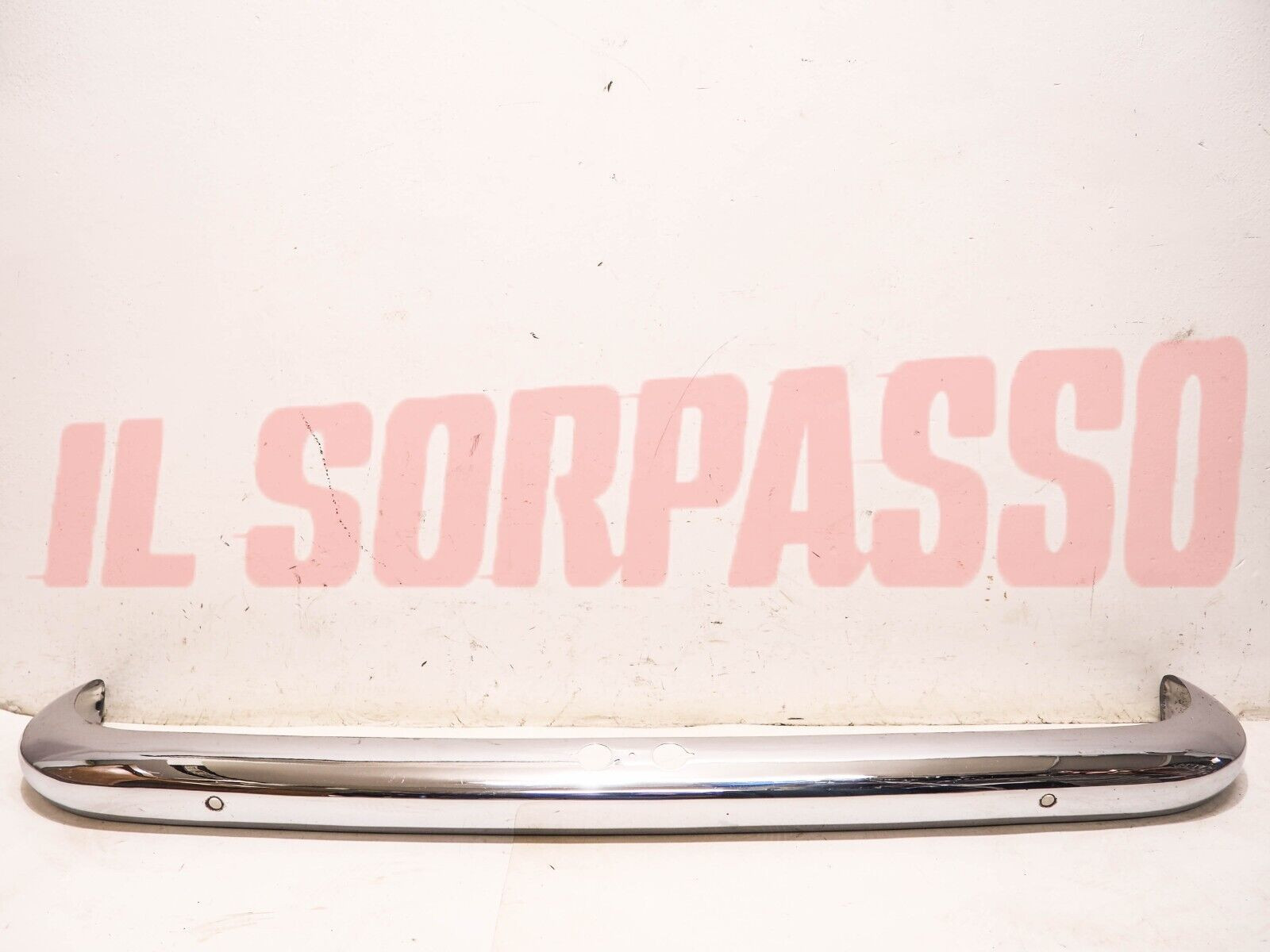 PARAURTI POSTERIORE FIAT 1100 R ORIGINALE CON IMPERFEZIONI