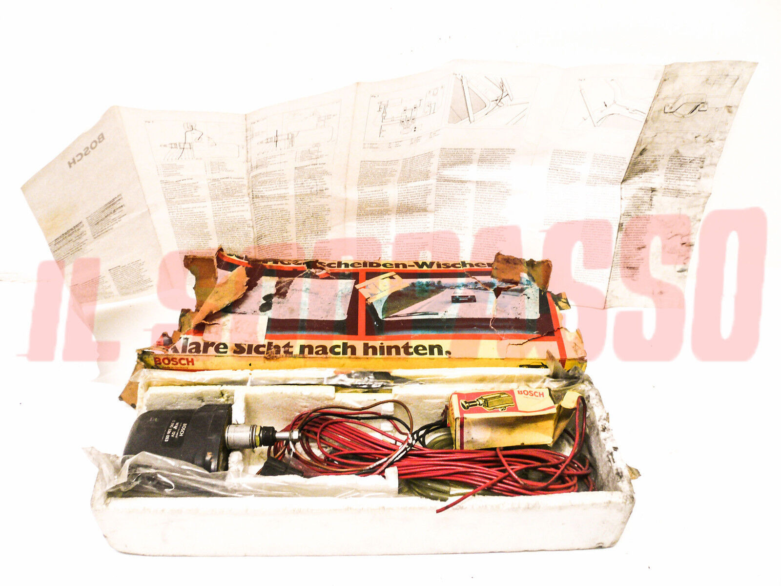 TERGI LUNOTTO BOSCH KIT ACCESSORIO A112 - FIAT 126 - 127 - 128 - 124  - BETA
