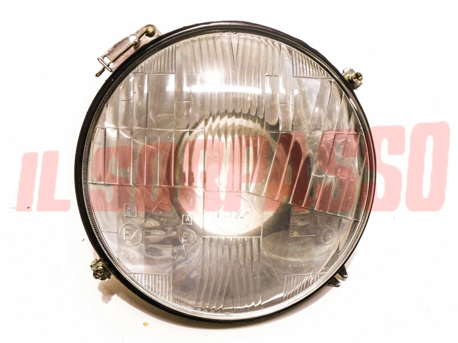 GRUPPO OTTICO FANALE FARO FIAT 850 BERLINA SPECIAL COUPE 124 1100 D R MINI FORES