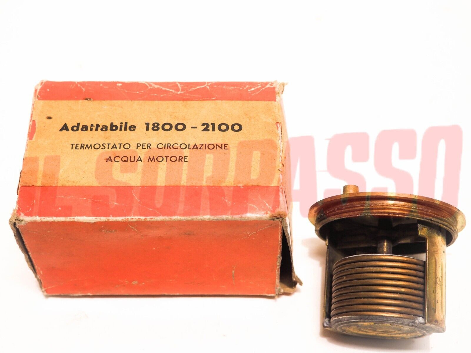 TERMOSTATO ACQUA MOTORE FIAT 1800 2100 BERLINA FAMILIARE ORIGINALE