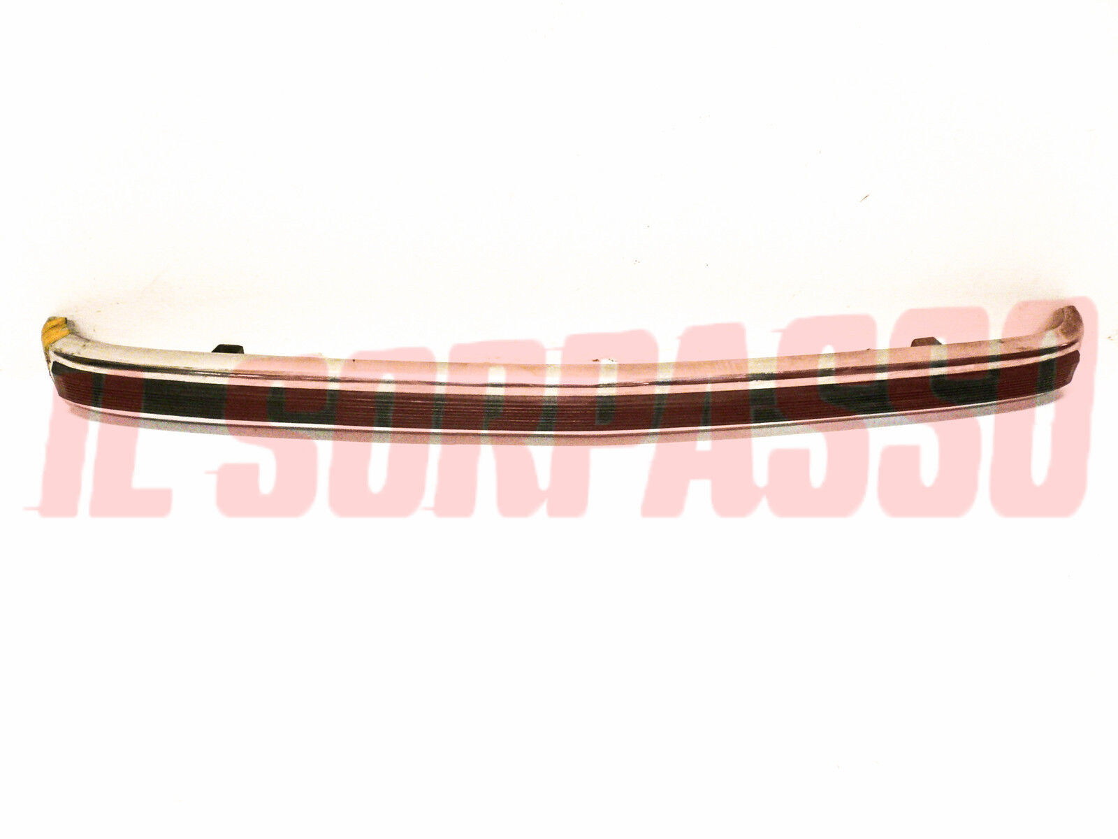 PARAURTI ANTERIORE FIAT 126 1 SERIE CON GOMMA + DISTANZIALI FRONT BUMPER
