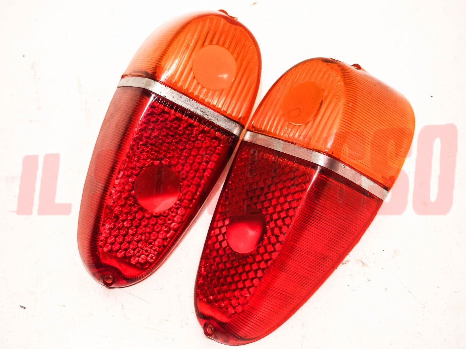 PLASTICHE FANALI POSTERIORI DESTRO SINISTRO FIAT NUOVA 500 N ORIGINALI ALTISSIMO