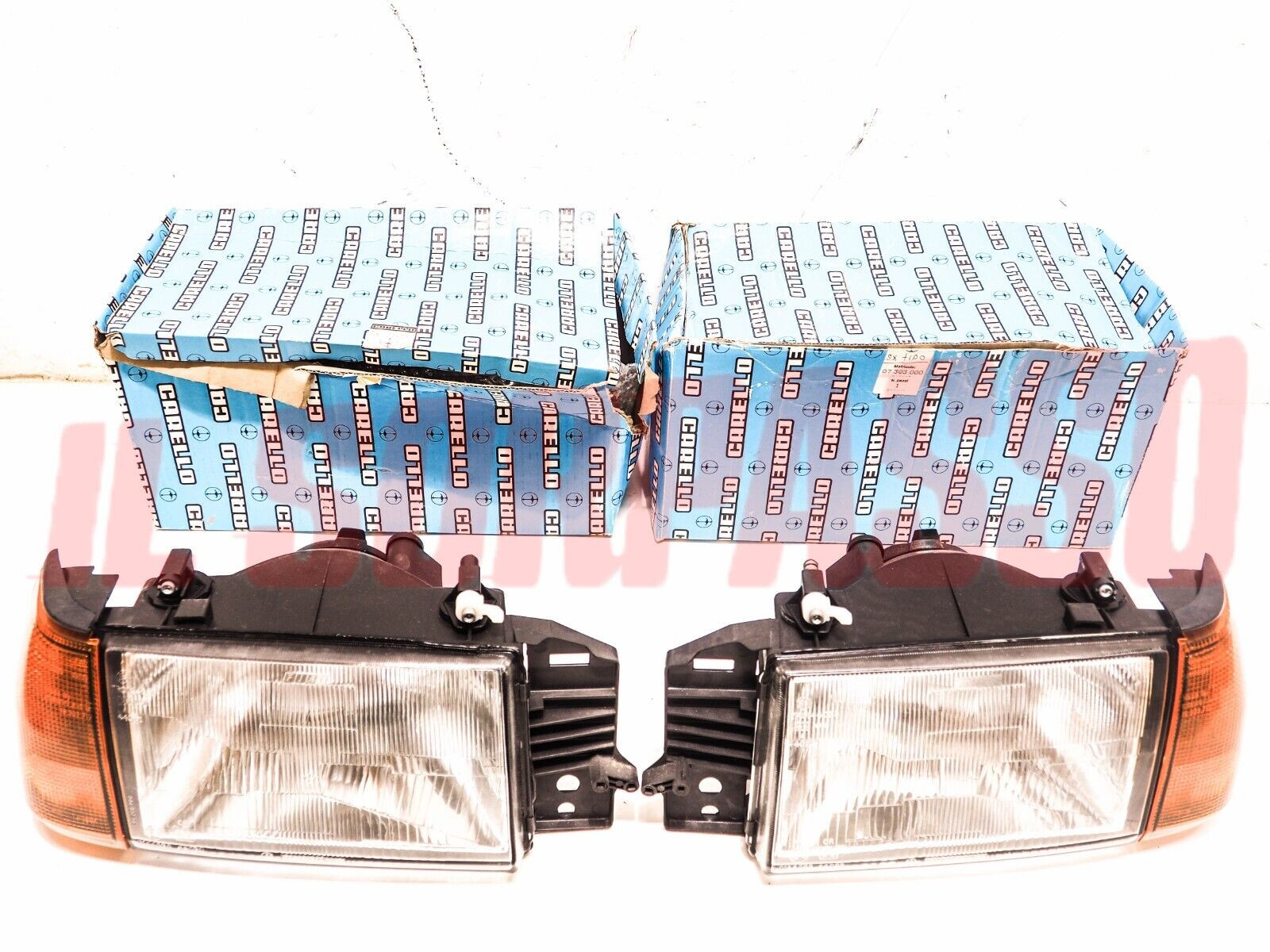 GRUPPI OTTICI DESTRO SINISTRO FANALE FARO + FRECCE FIAT TIPO 1 SERIE CARELLO