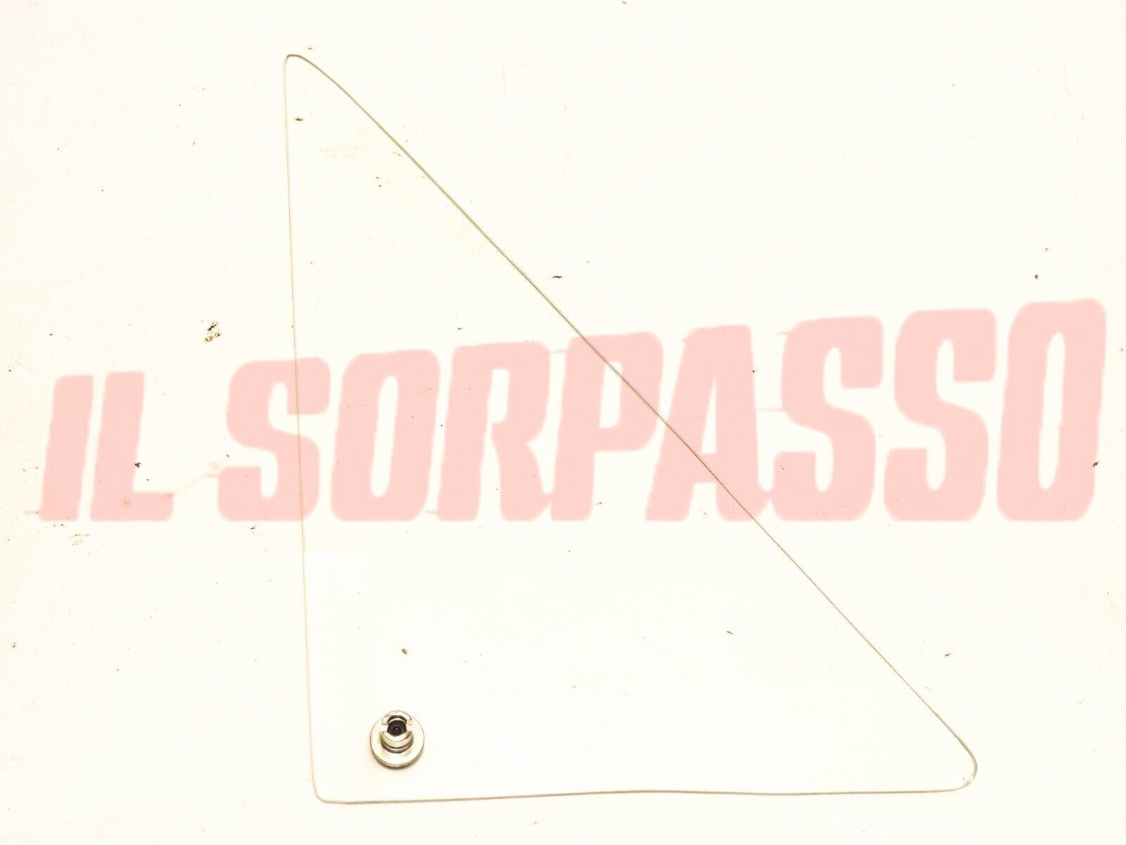 VETRO DEFLETTORE SINISTRO PORTA AUTOBIANCHI A111  ORIGINALE MODIFICATO