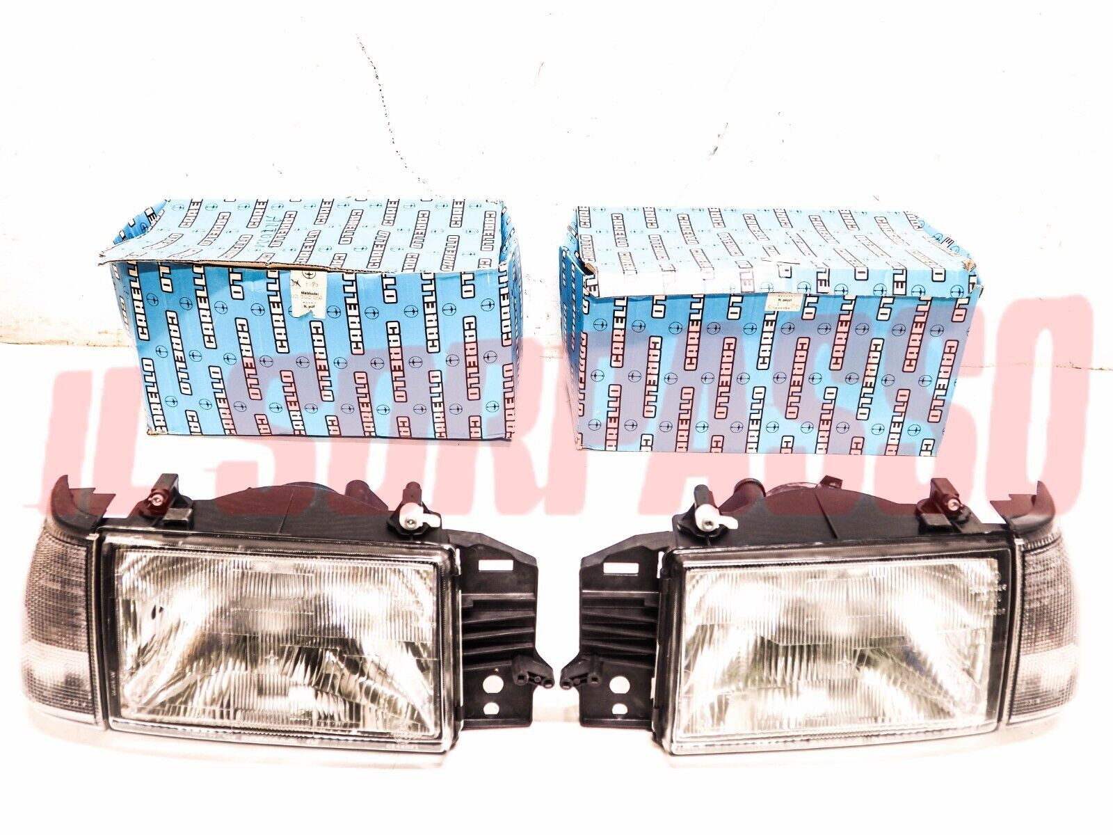 GRUPPI OTTICI DESTRO SINISTRO FANALE FARO FRECCE BIANCHE FIAT TIPO MK1 CARELLO