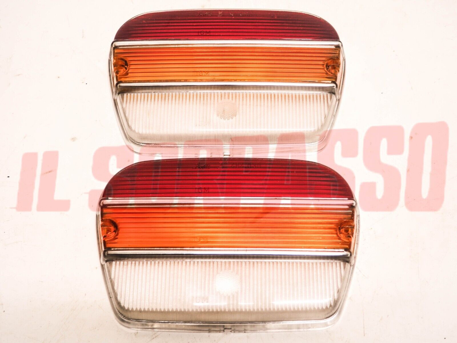 PLASTICHE FANALI POSTERIORI FIAT 1500 C BERLINA ORIGINALI