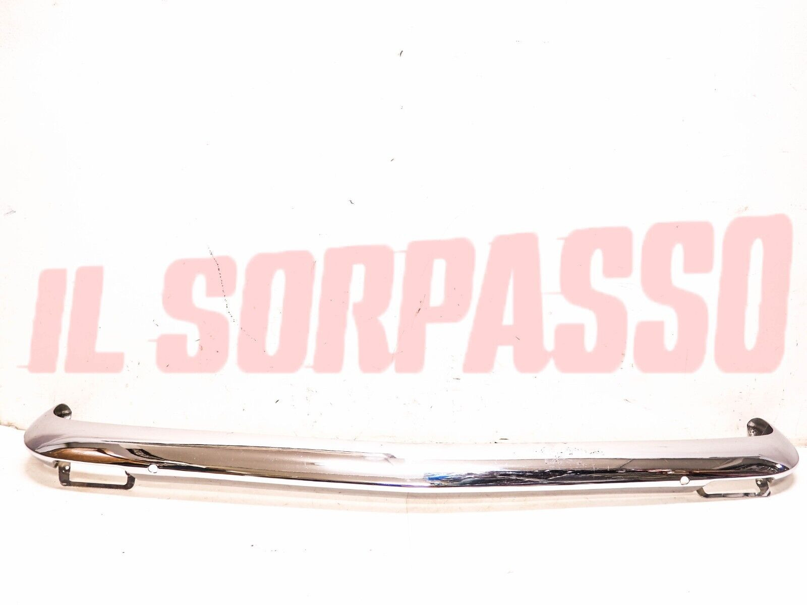 PARAURTI ANTERIORE FIAT 850 COUPE SPORT 2 3 SERIE ORIGINALE CON IMPERFEZIONI