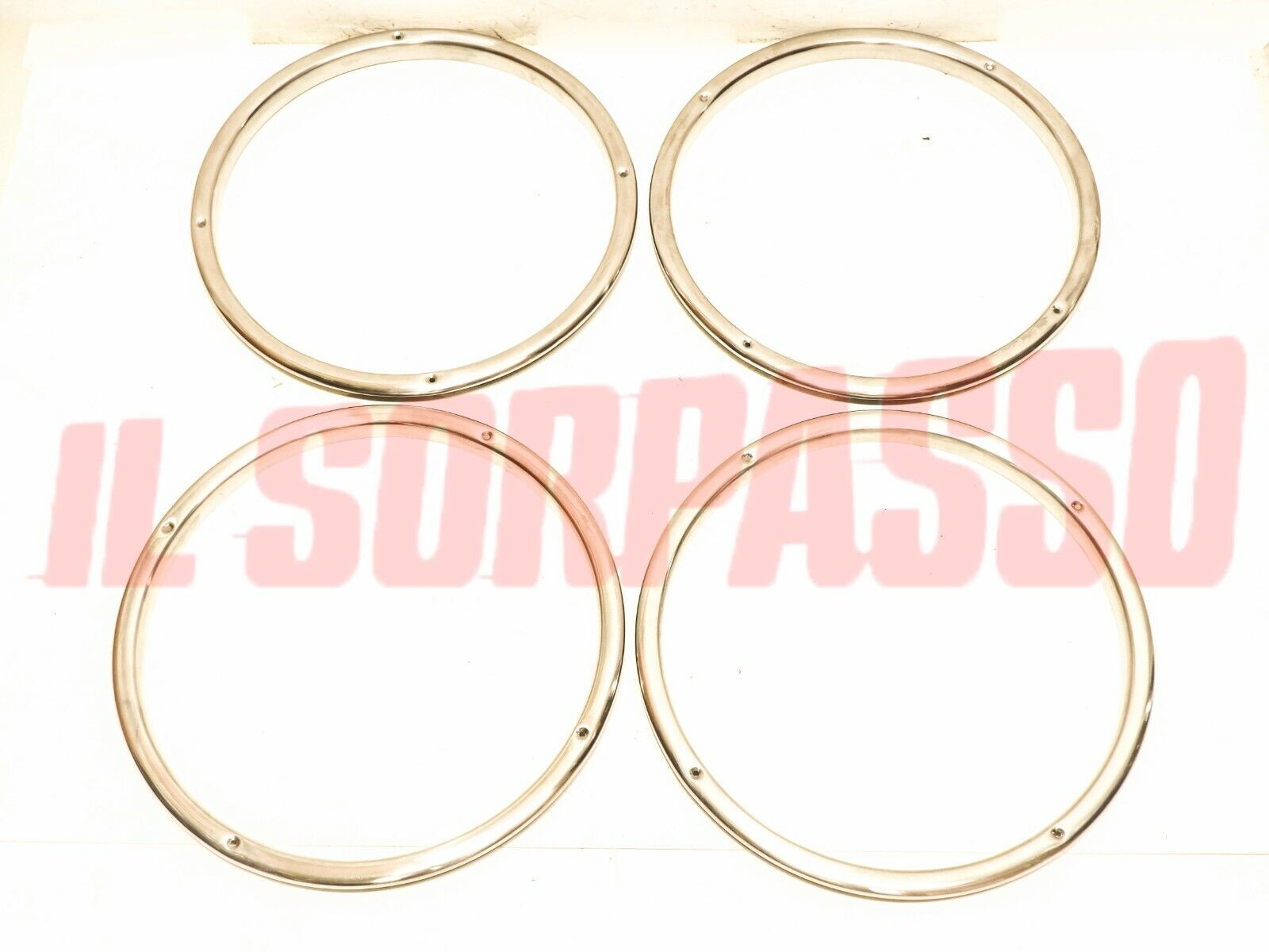 ANELLI RUOTA CERCHI BORCHIE LANCIA FLAVIA BERLINA COUPE CONVERTIBILE