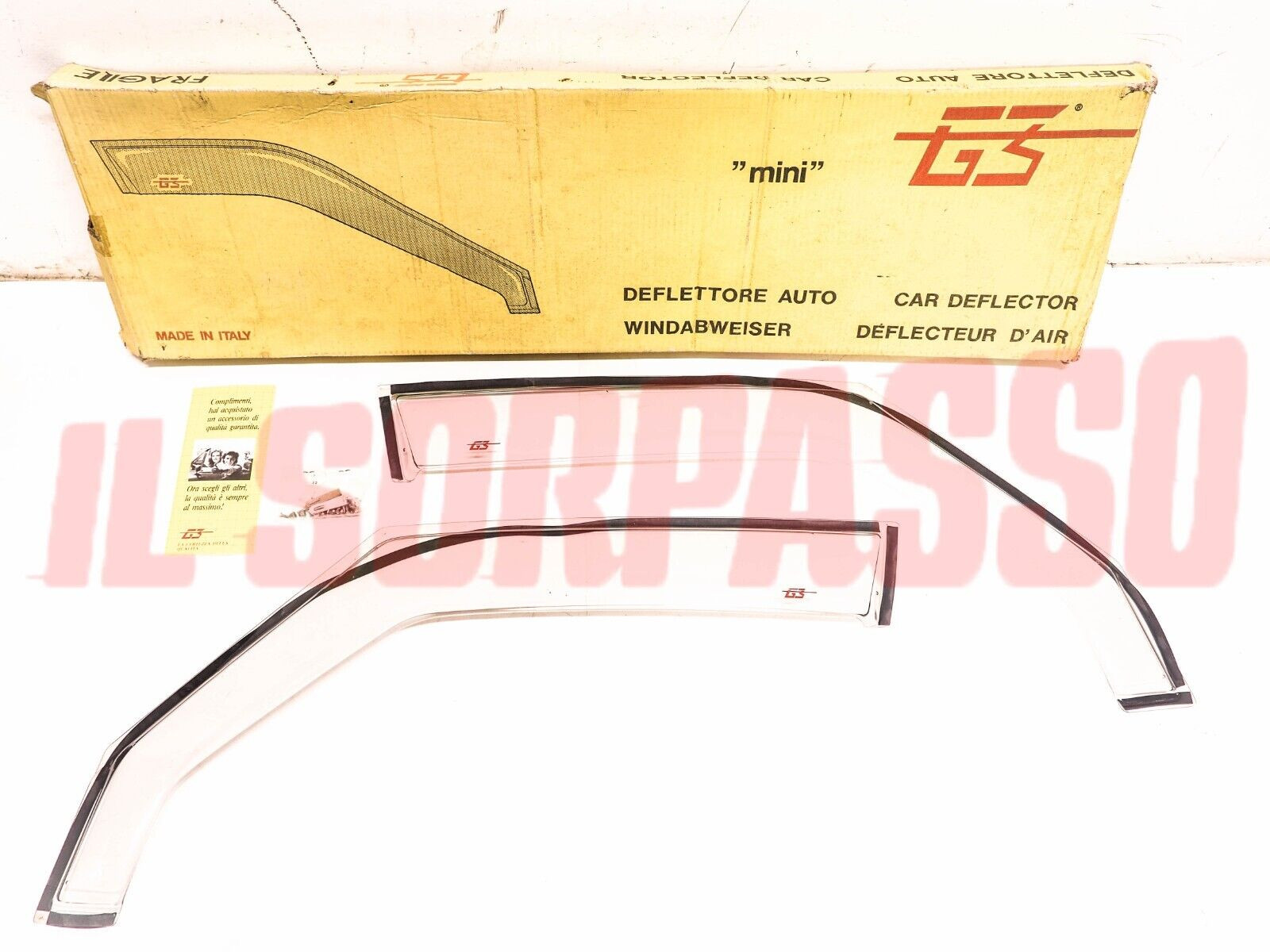 DEFLETTORI ANTITURBO PORTA DESTRA SINISTRA ALFETTA 1.6 1.8 2.0 ORIGINALI G3