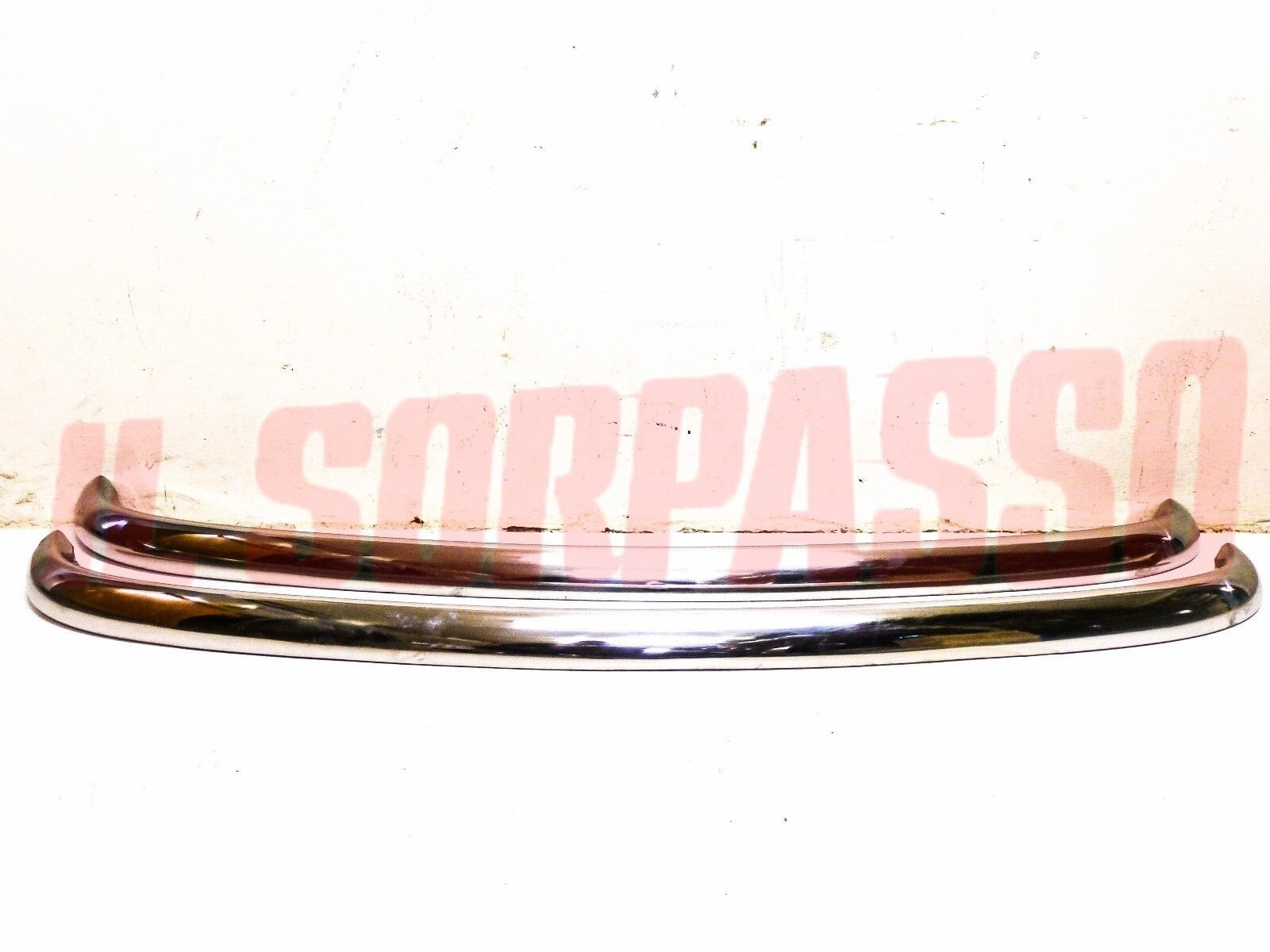 PARAURTI ANTERIORE + POSTERIORE INNOCENTI AUSTIN ROVER MINI MINOR COOPER INOX