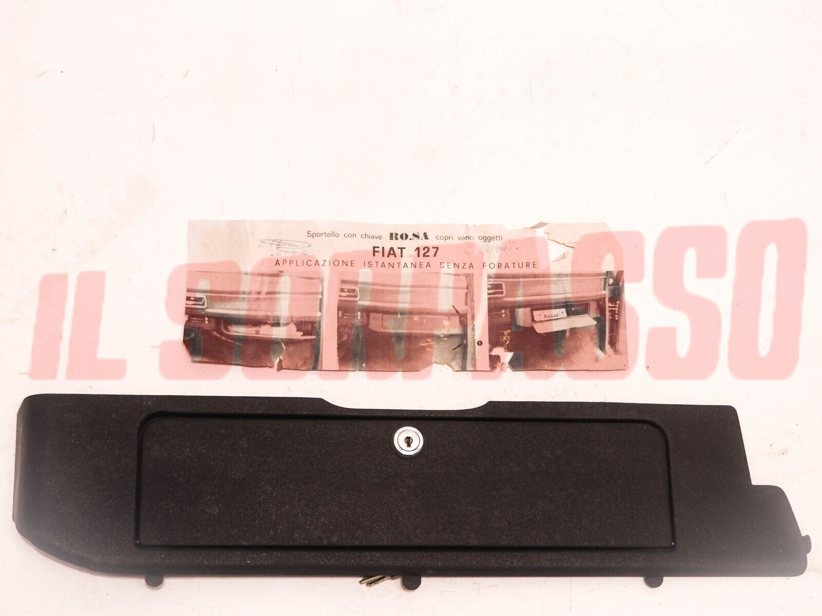 CASSETTO PORTAOGGETTI CRUSCOTTO FIAT 127 1 SERIE + SPECIAL ACCESSORIO ORIGINALE