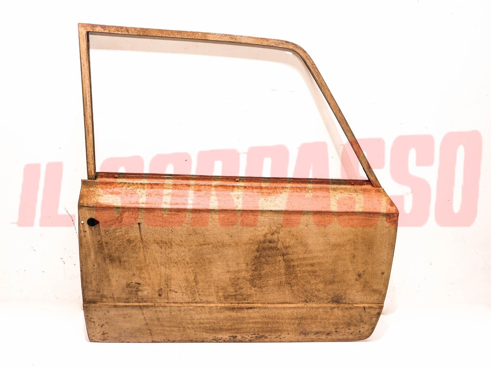 PORTA ANTERIORE DESTRA FIAT 124  BERLINA ORIGINALE MANIGLIA A PULSANTE