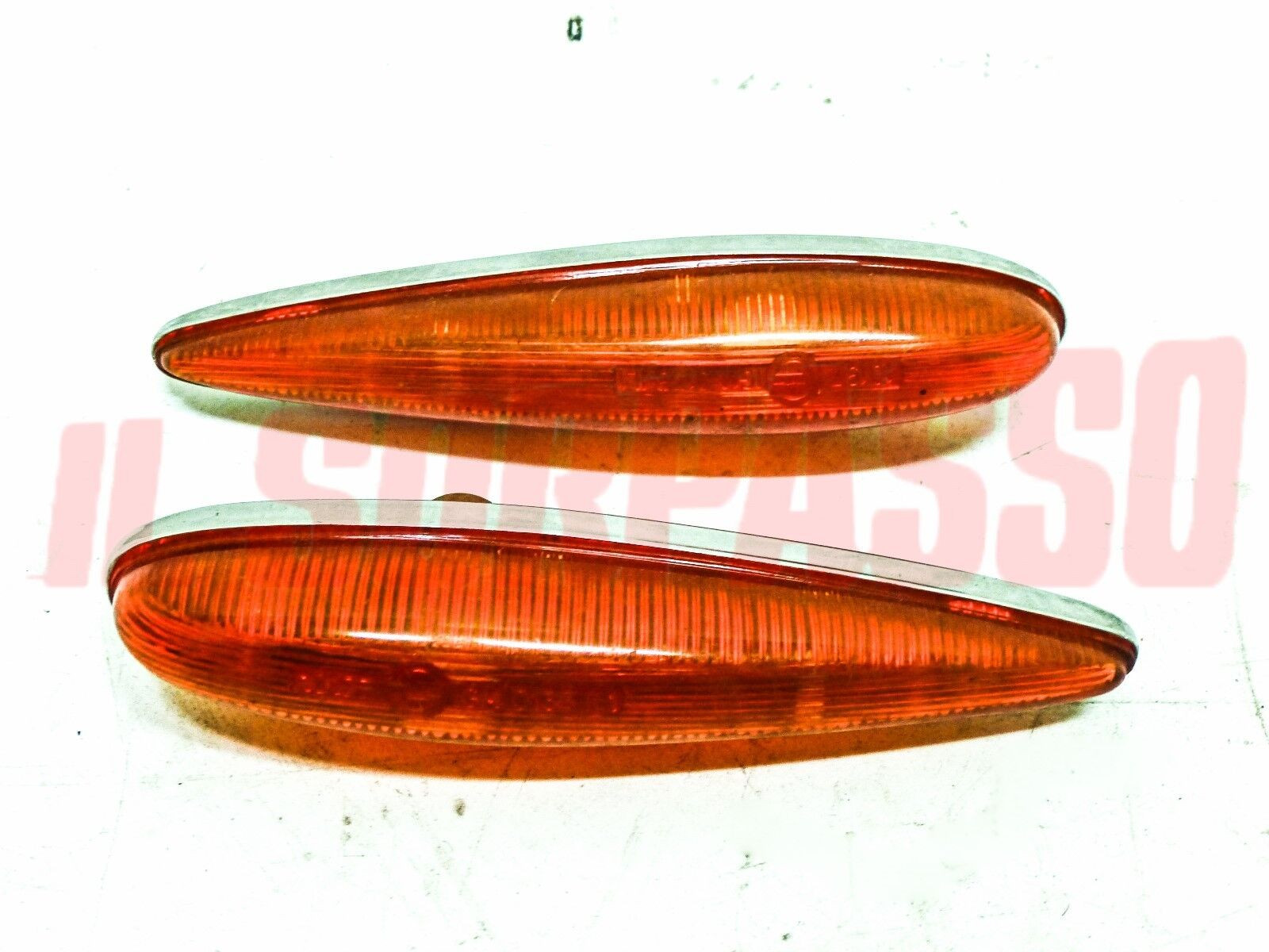 FANALINI FRECCE LATERALI FIAT 1100 103 MOD. 1958 ORIGINALI GIUNTINI