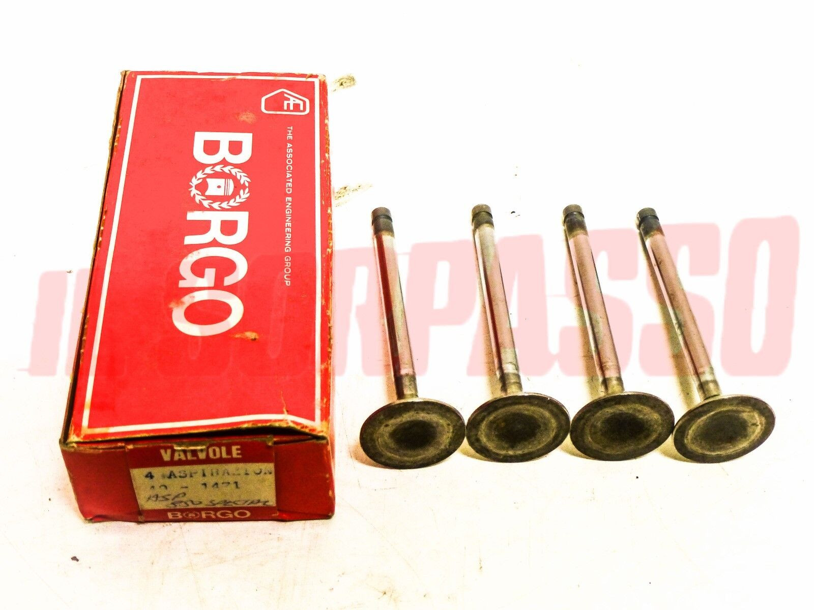 VALVOLE ASPIRAZIONE FIAT 850 SPECIAL - COUPE - SPIDER ORIGINALI BORGO