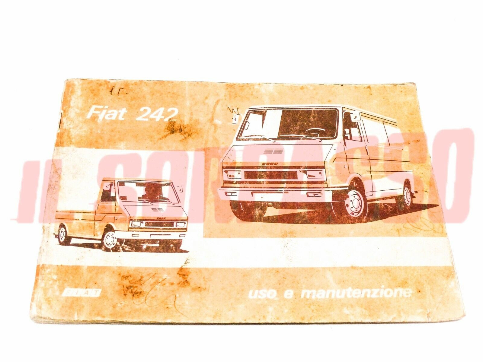 LIBRETTO USO E MANUTENZIONE FIAT 242 ORIGINALE NOVEMBRE 75