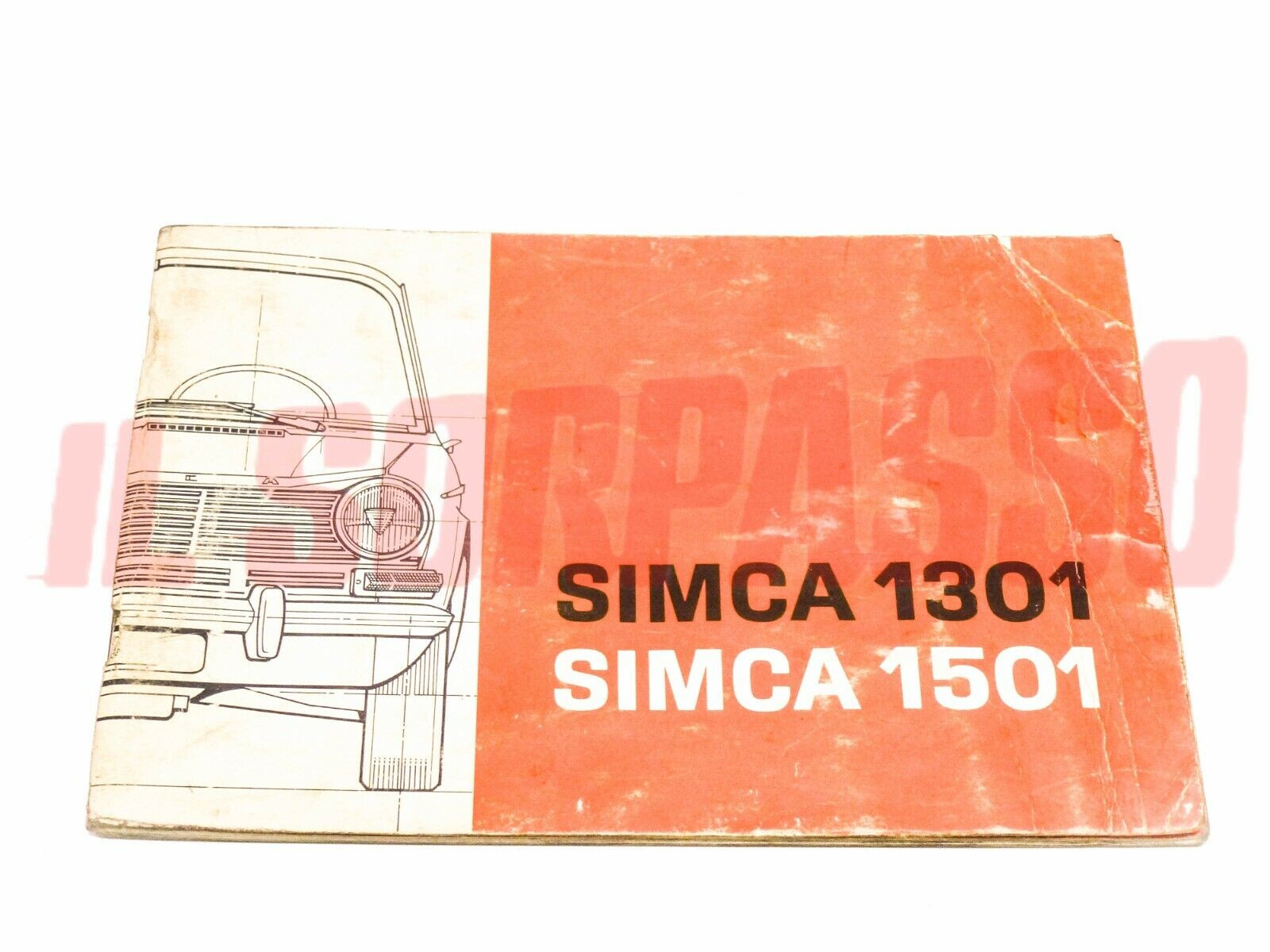 LIBRETTO USO E MANUTENZIONE SIMCA 1301 1501 ORIGINALE 