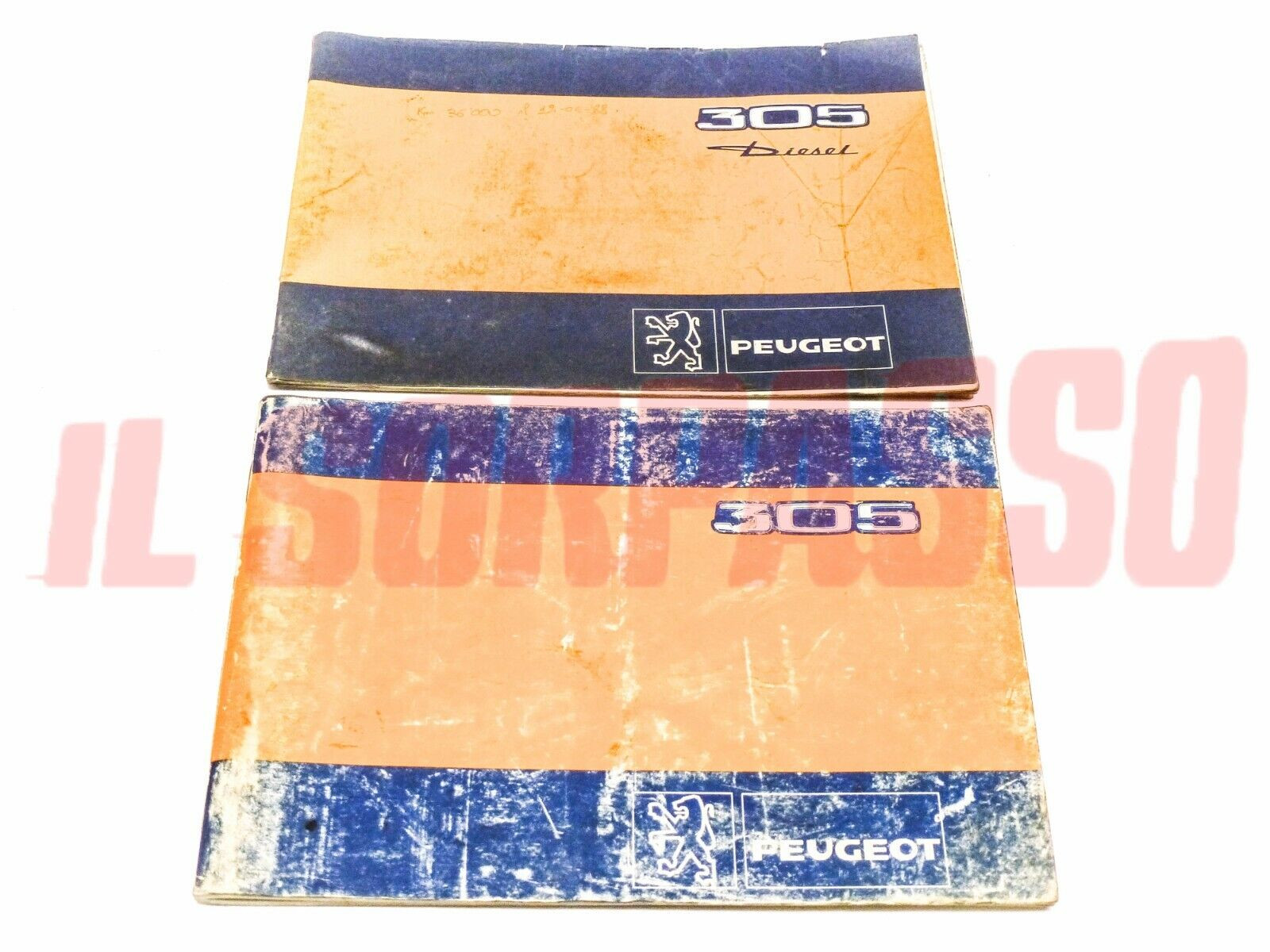 LIBRETTO USO E MANUTENZIONE PEUGEOT 305 + DIESEL ORIGINALE 