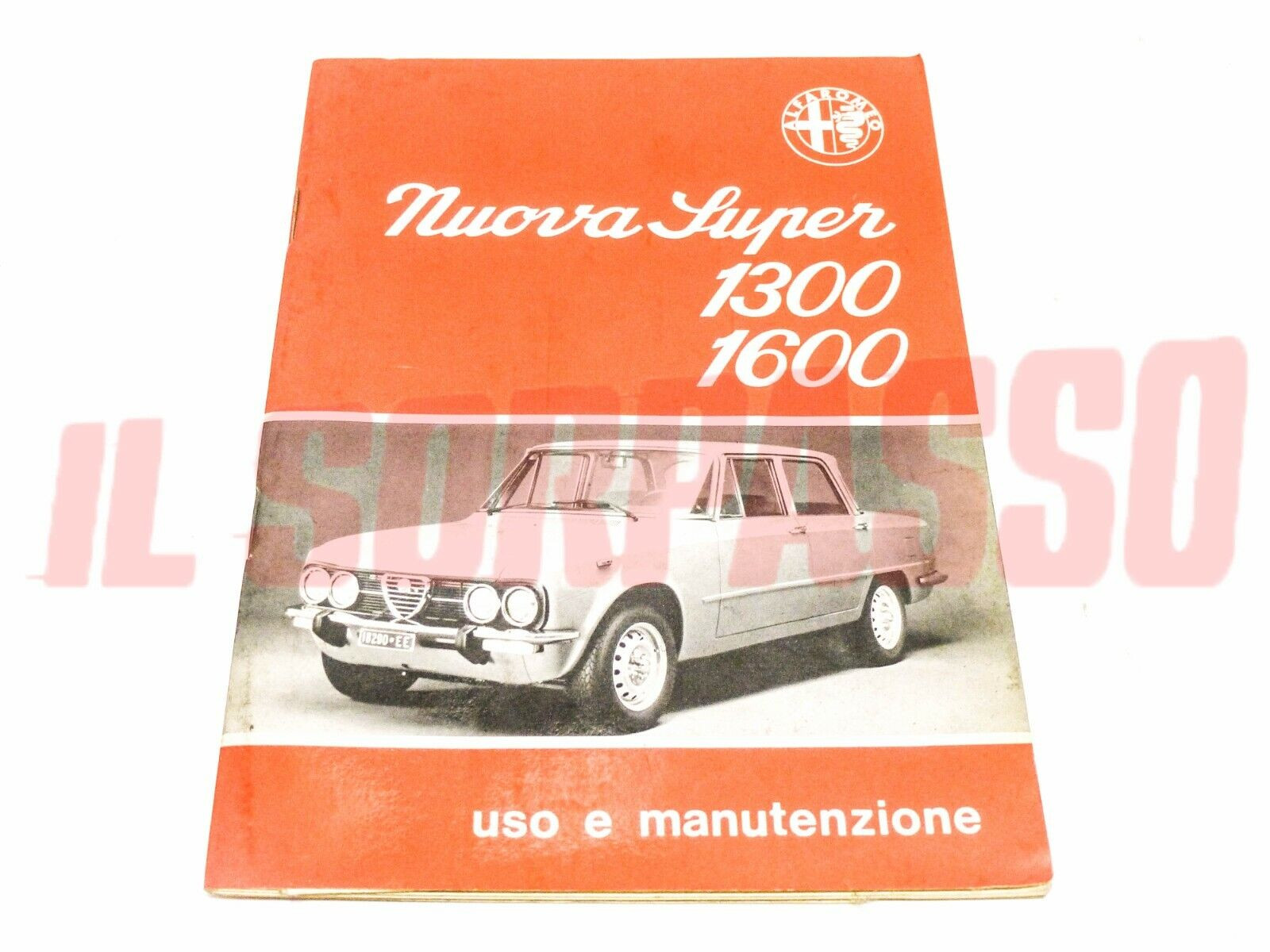 LIBRETTO USO E MANUTENZIONE ALFA ROMEO GIULIA NUOVA SUPER ORIGINALE DICEMBRE 74