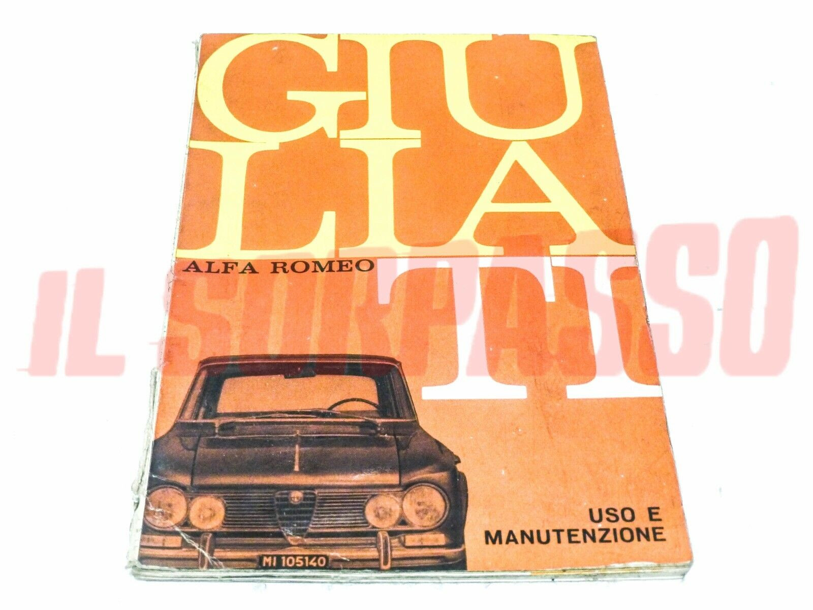 LIBRETTO USO E MANUTENZIONE ALFA ROMEO GIULIA TI ORIGINALE