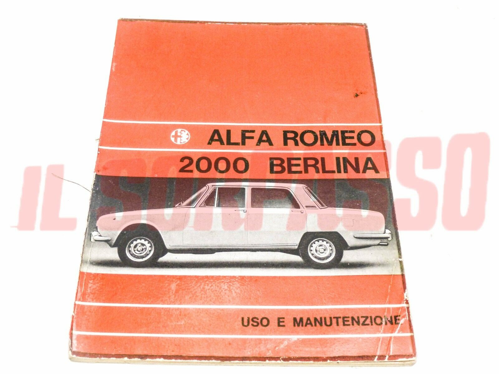 LIBRETTO USO E MANUTENZIONE ALFA ROMEO 2000 BERLINA ORIGINALE
